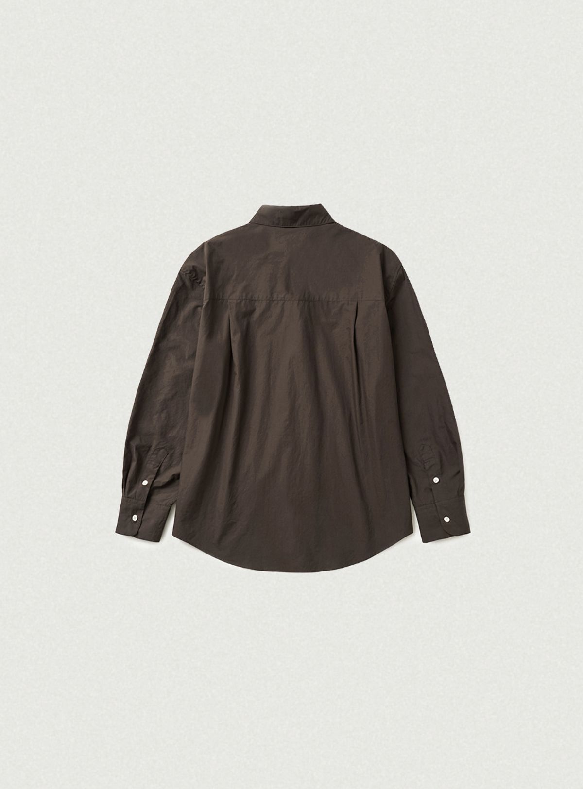 더바넷(THEBARNNET) Dain Cotton Shirt_Brown