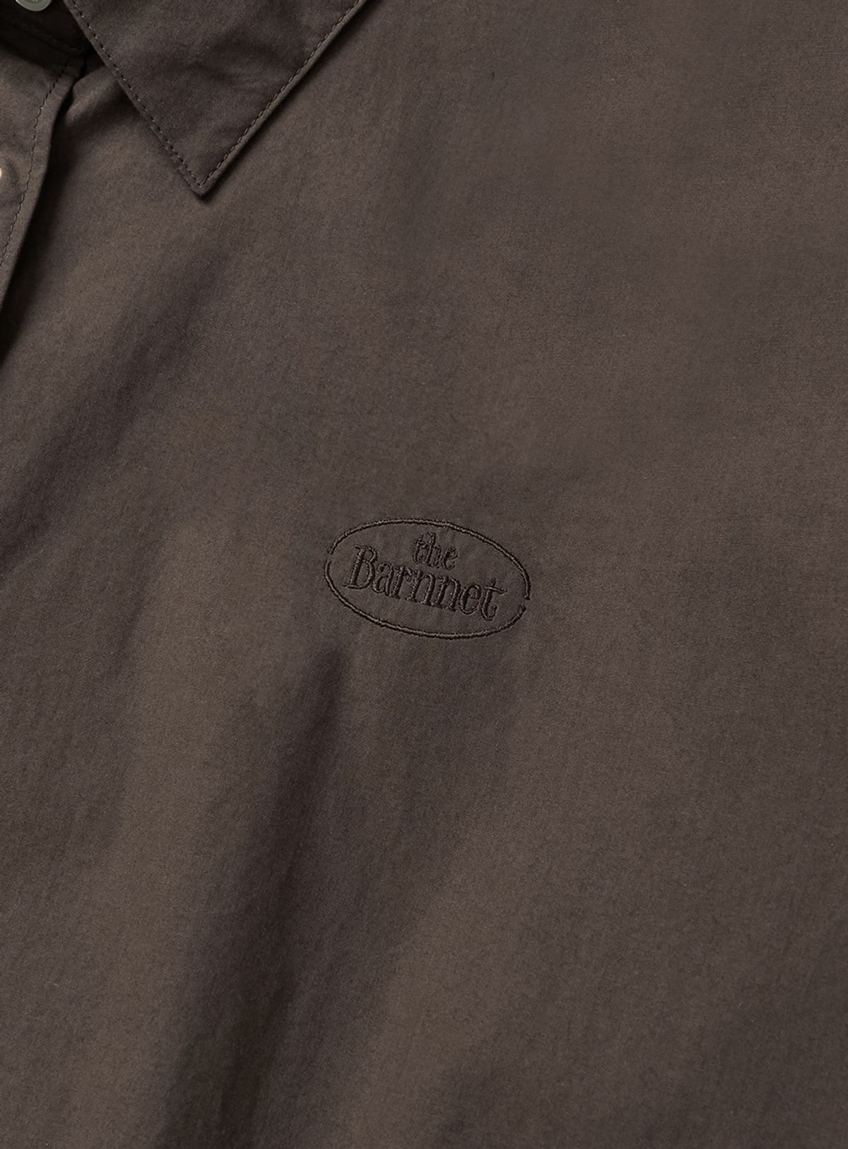 더바넷(THEBARNNET) Dain Cotton Shirt_Brown