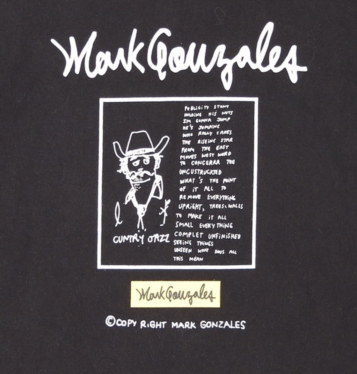 마크곤잘레스(MARK GONZALES) 긴소매 티셔츠 M