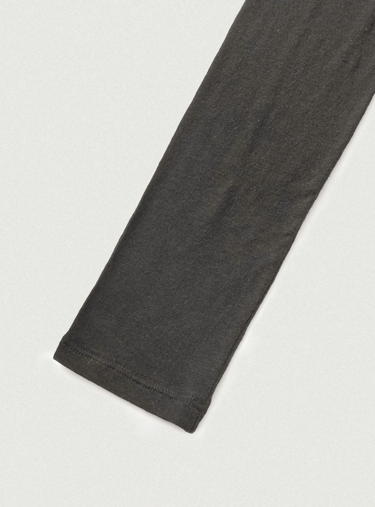 더바넷(THEBARNNET) Wool Tencel Mock-Neck Long Sleeve T-Shirt_Charcoal
