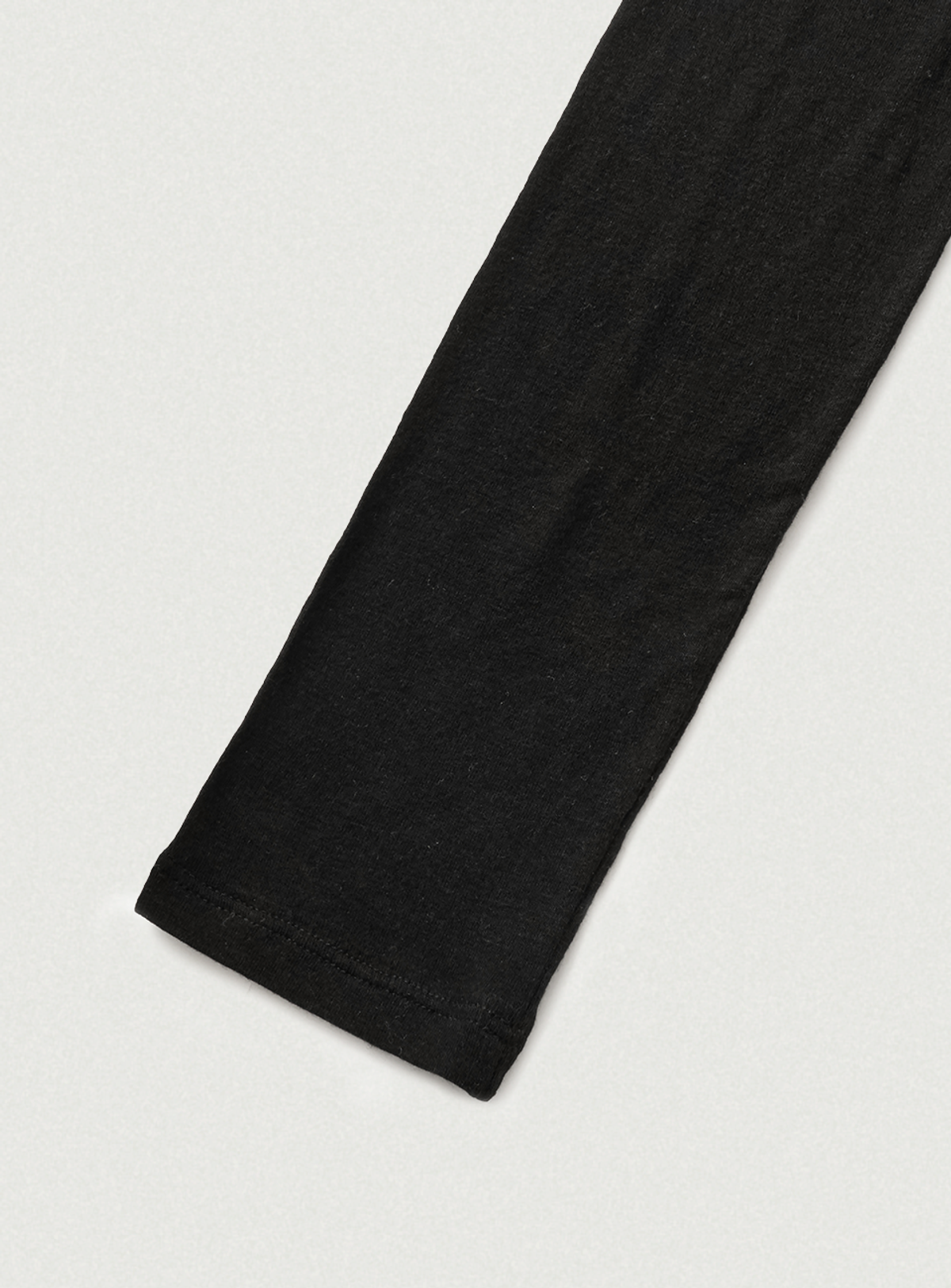 더바넷(THEBARNNET) Wool Tencel Mock-Neck Long Sleeve T-Shirt_Black
