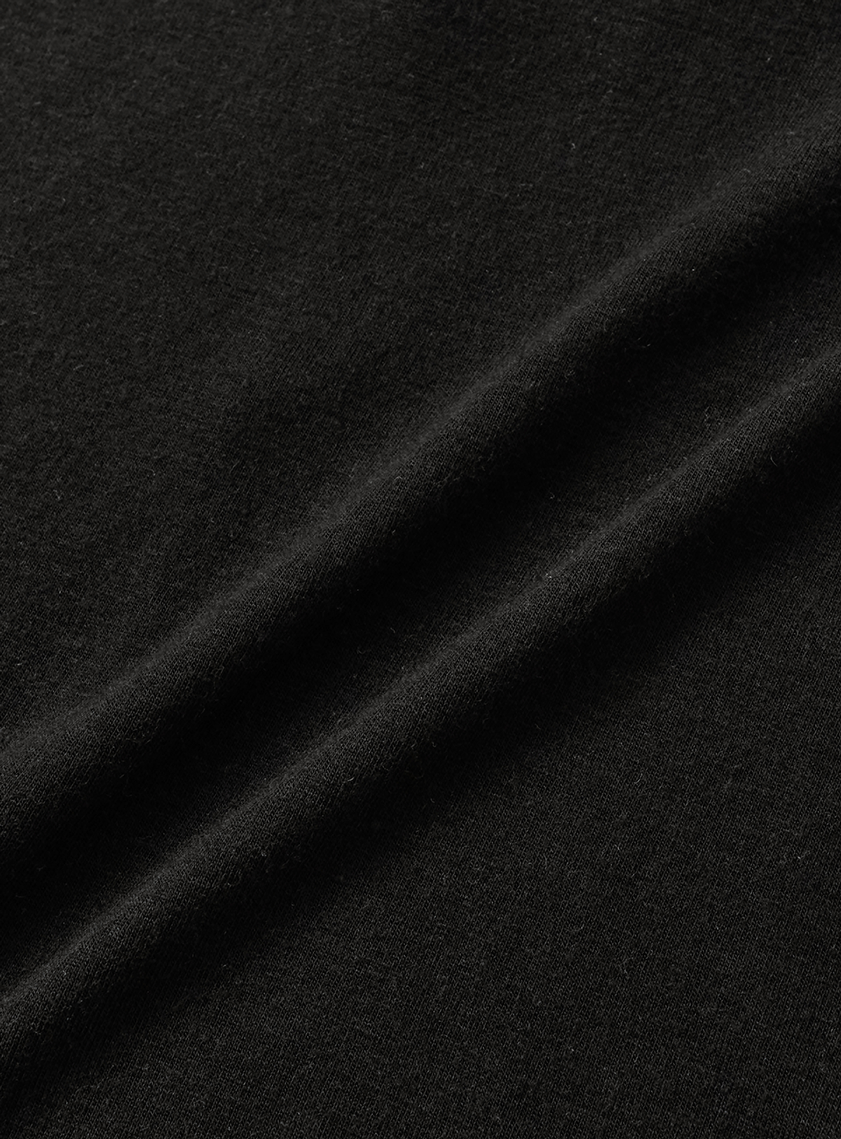 더바넷(THEBARNNET) Wool Tencel Mock-Neck Long Sleeve T-Shirt_Black