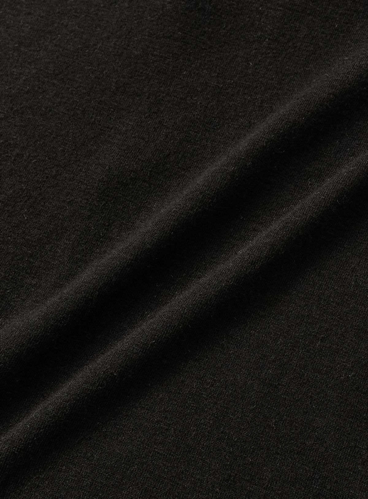 더바넷(THEBARNNET) Wool Tencel Mock-Neck T-Shirt_Black