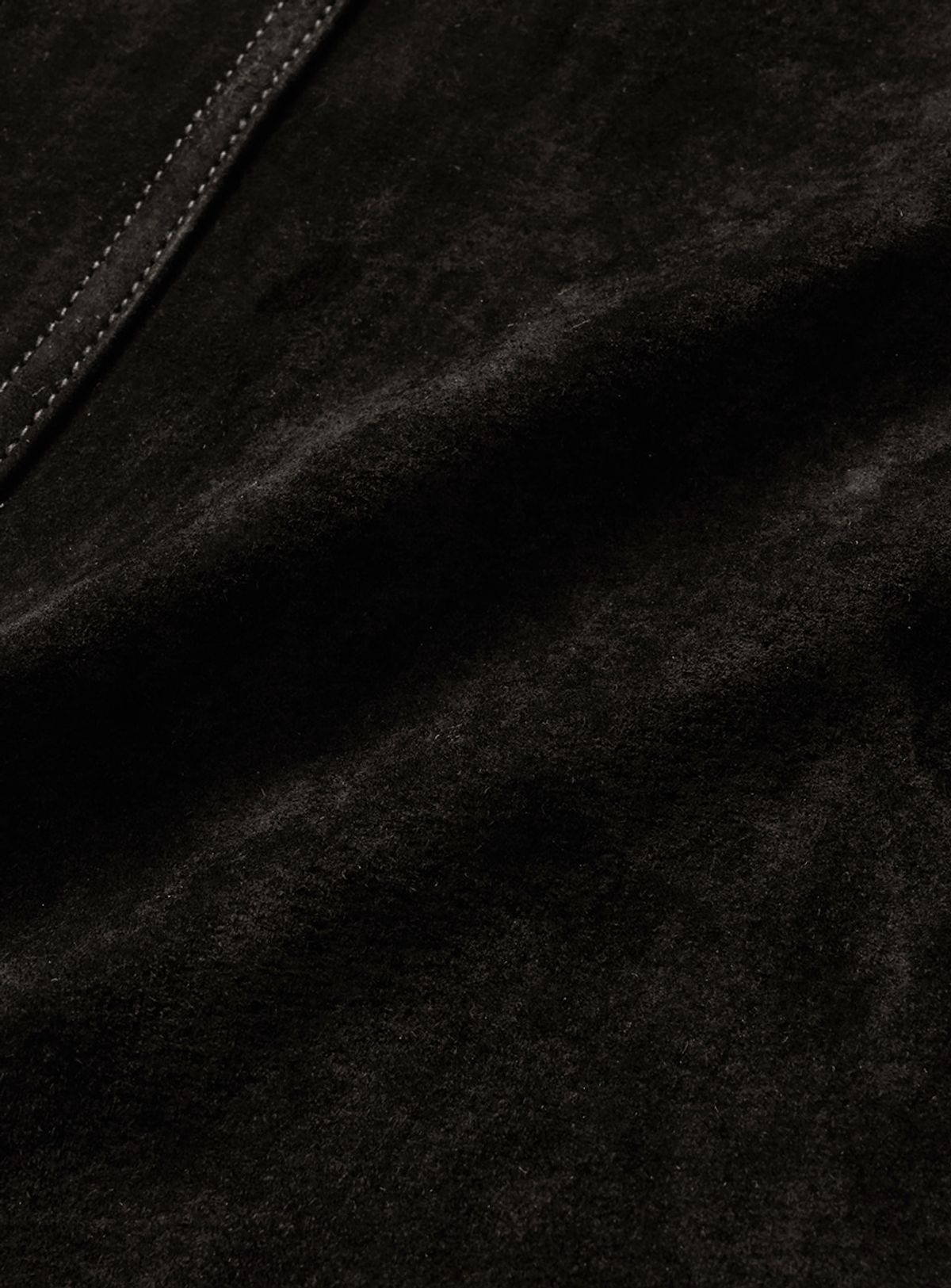 더바넷(THEBARNNET) Caven Suede Biker Jacket_Black