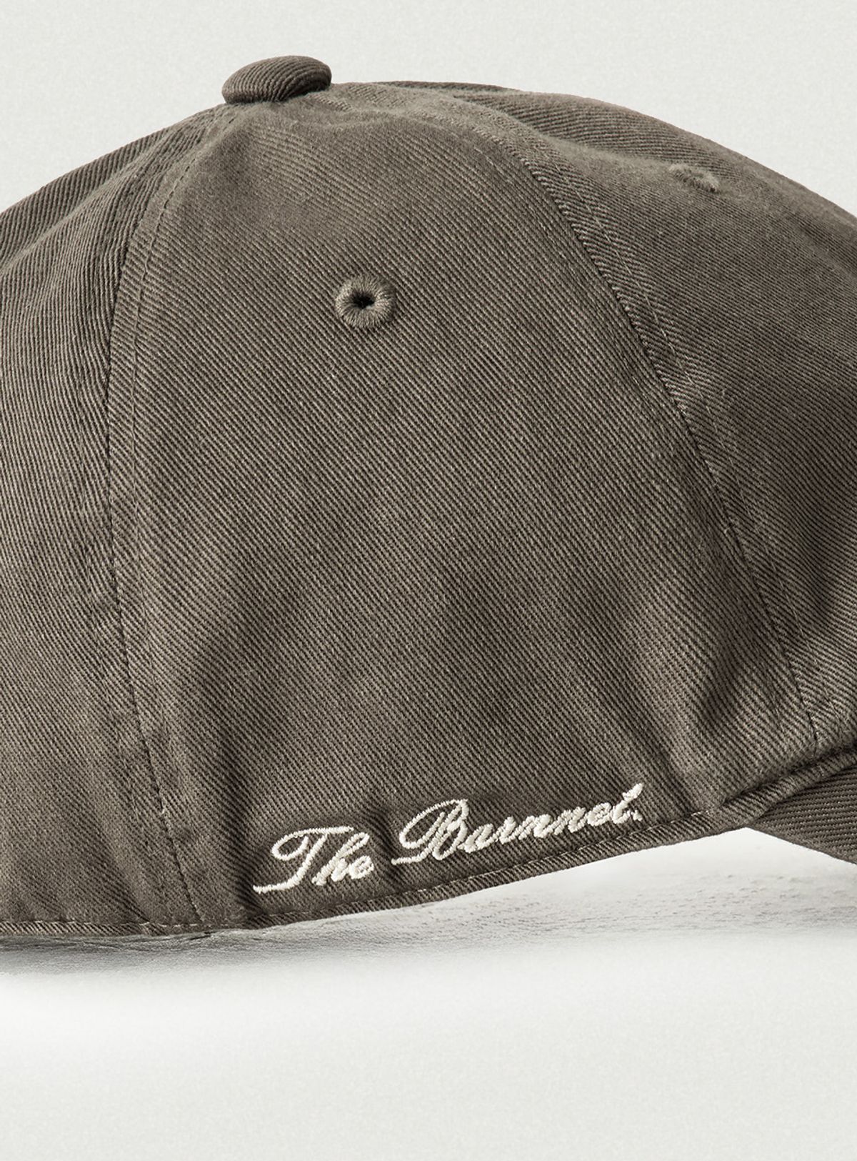 더바넷(THEBARNNET) B Logo Ball Cap_Grey