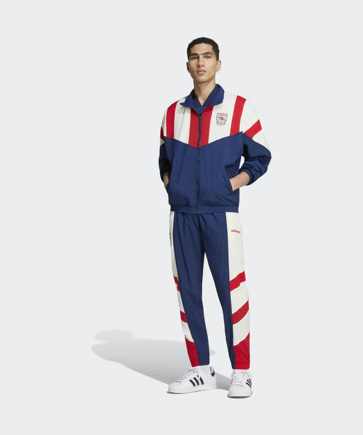 아디다스(ADIDAS) 아스널 FC EQT 트랙탑 - 네이비 / KG5119