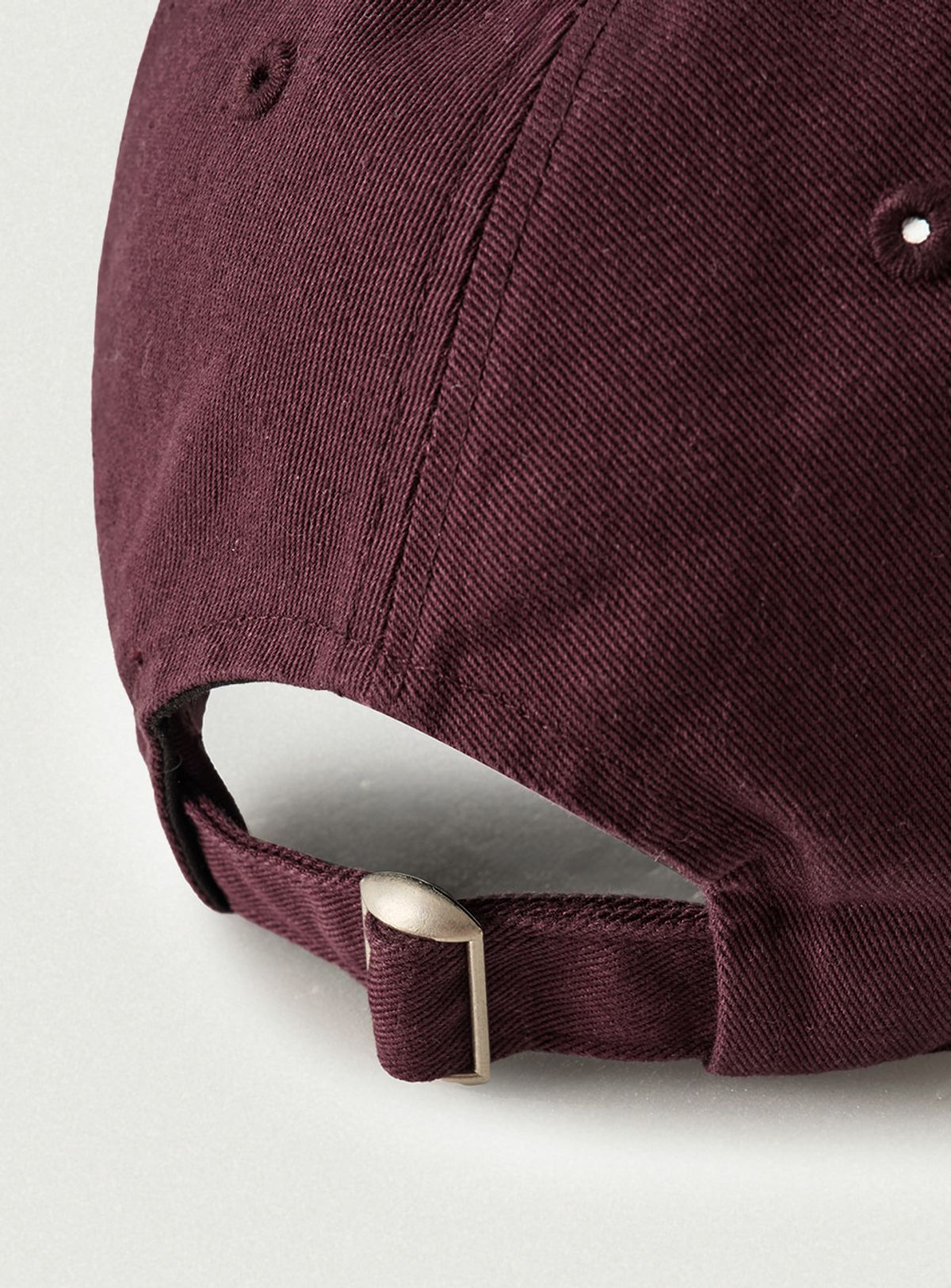 더바넷(THEBARNNET) B Logo Ball Cap_Burgundy