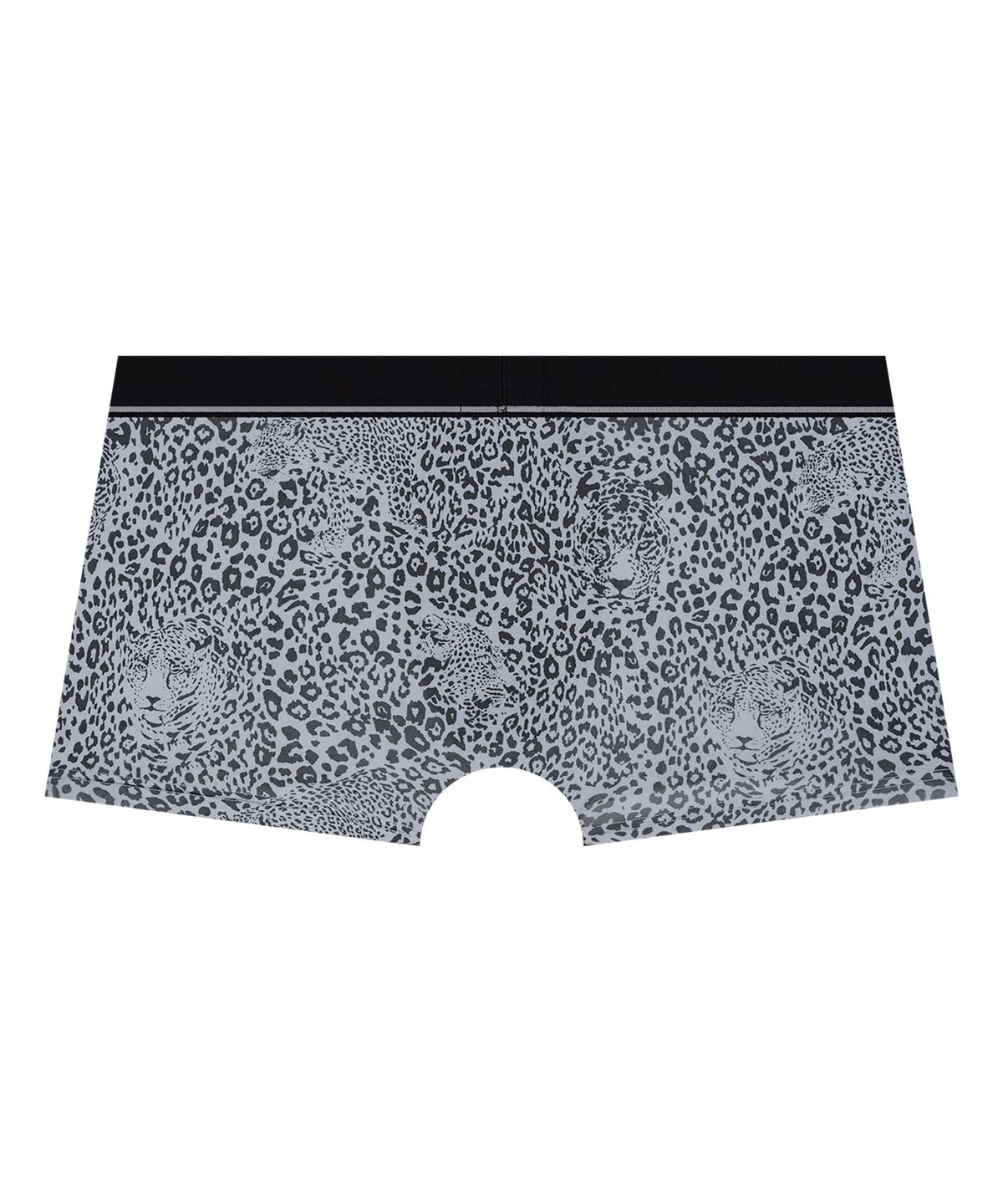 게스언더웨어(GUESS UNDERWEAR) 모노 레오파드 드로즈 - 블랙