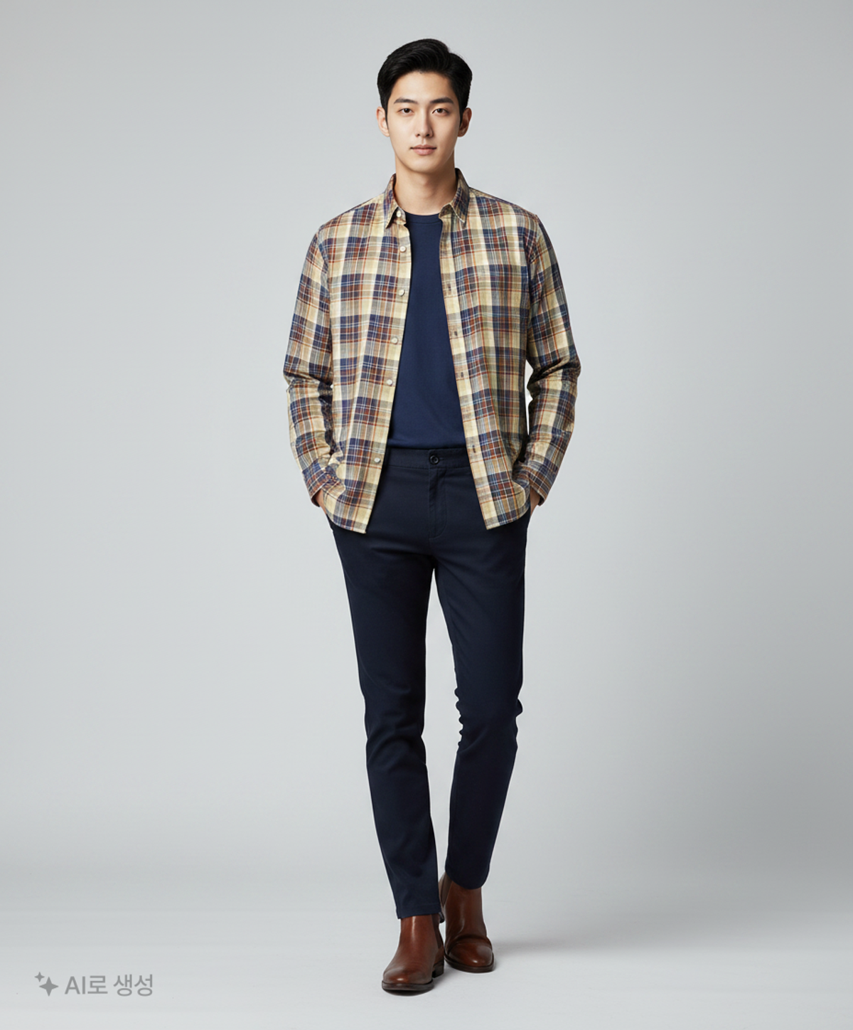솔리드옴므(Solid Homme) 캐주얼 셔츠 50