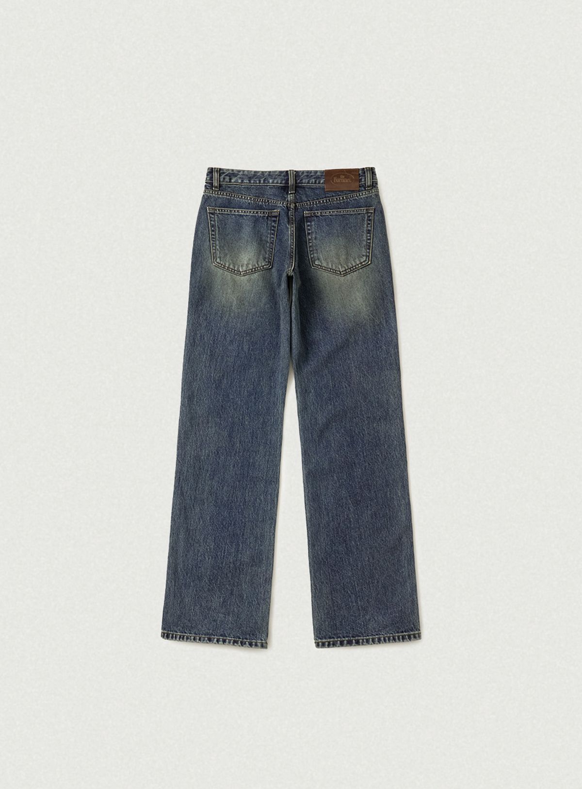 더바넷(THEBARNNET) Hazel Mid Rise Denim Pants_Deep Blue