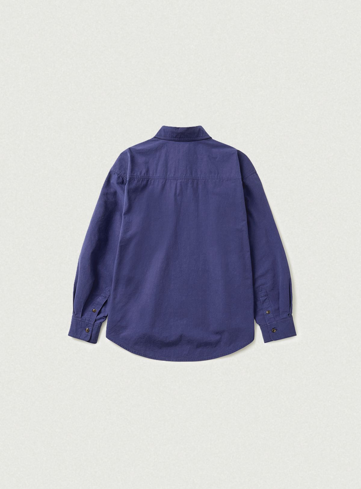 더바넷(THEBARNNET) Loven Washed Cotton Shirt Jacket_Vintage Blue