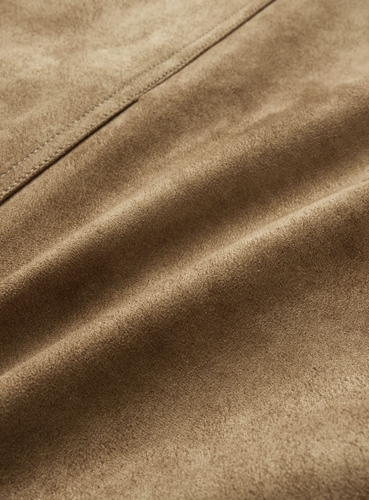 더바넷(THEBARNNET) Leto Suede Half Jacket_Camel