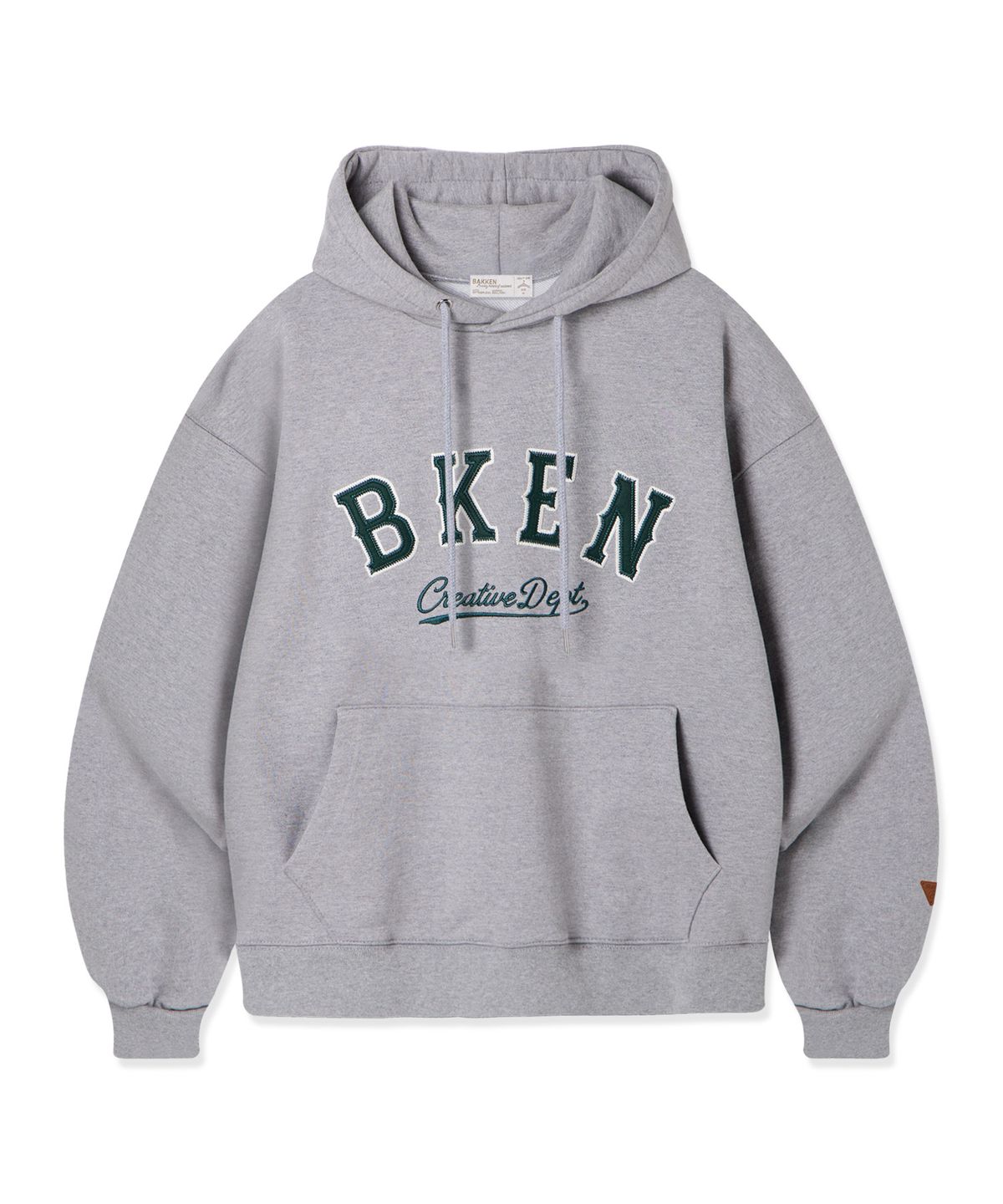 바켄(BAKKEN) [MEN] 클래식 패치 로고 후드티 BK6979 (4 COLOR)