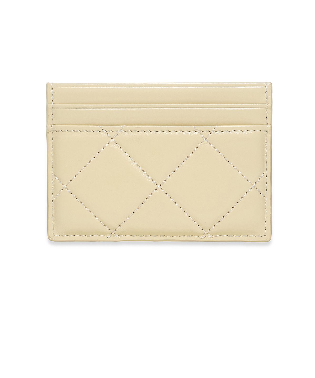 마뗑킴(MATIN KIM) PUFF QUILT CARD WALLET IN BUTTER