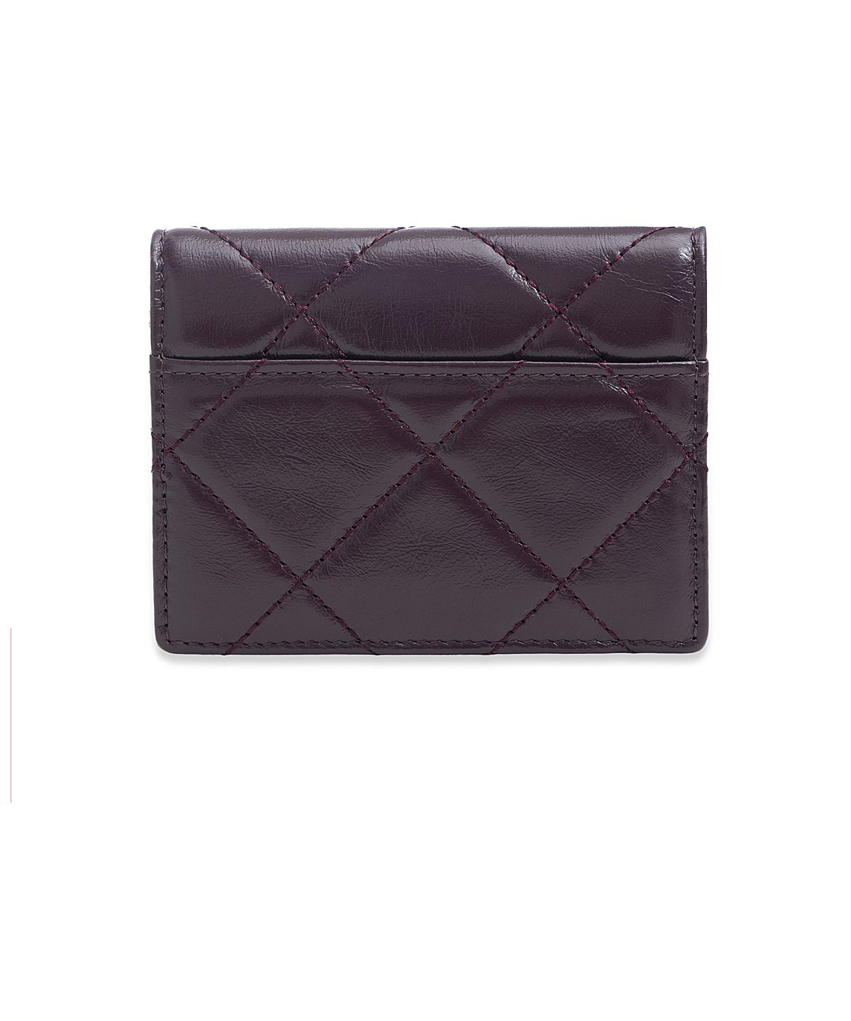 마뗑킴(MATIN KIM) PUFF QUILT WALLET IN WINE
