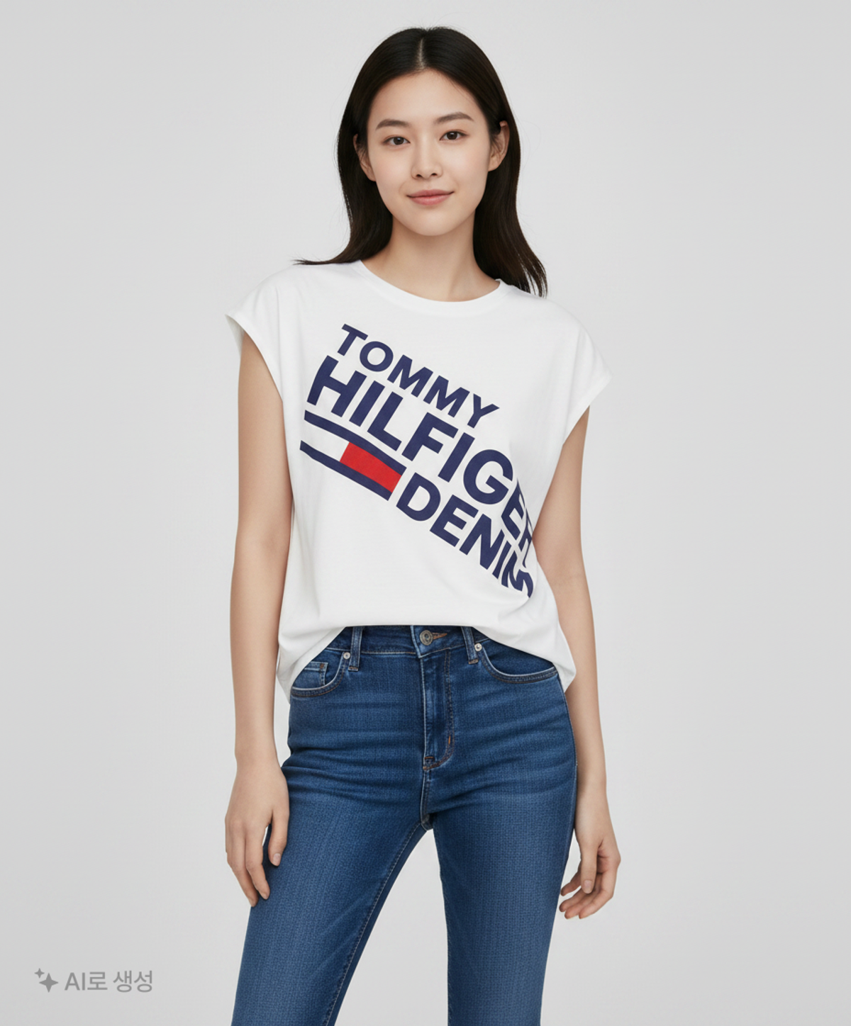 타미힐피거(TOMMY HILFIGER) 나시/민소매 티셔츠 M