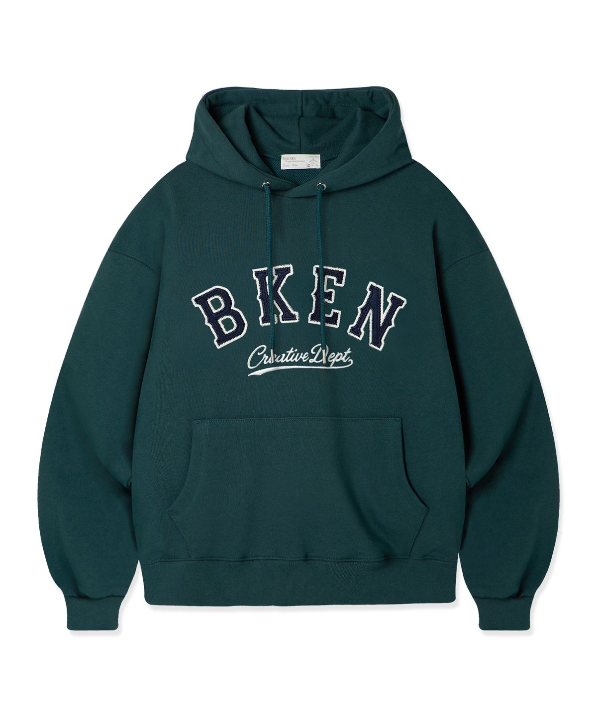바켄(BAKKEN) [우먼] 클래식 패치 로고 후드티 BK6979 (4 COLOR)