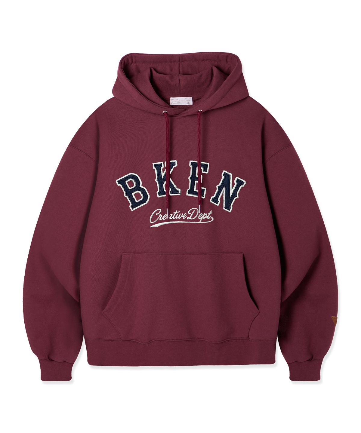 바켄(BAKKEN) [우먼] 클래식 패치 로고 후드티 BK6979 (4 COLOR)