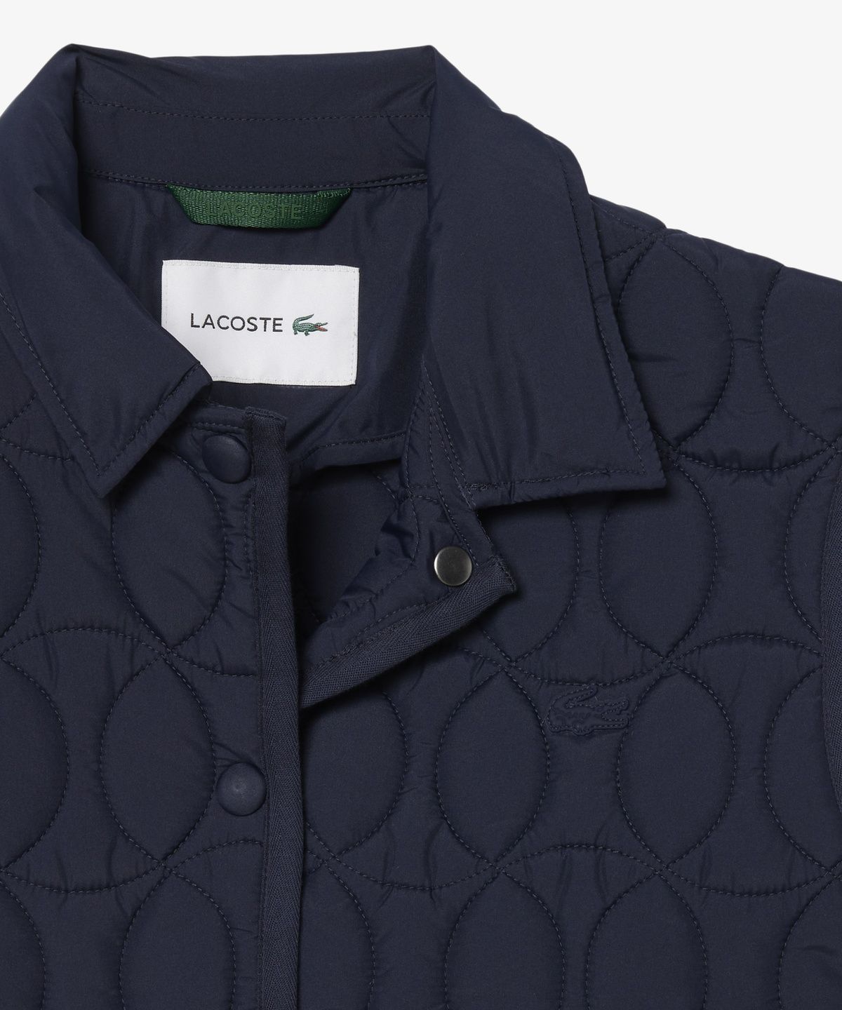 라코스테(LACOSTE) 여성 카라 경량 패딩 조끼 BF8450-56N MXQ