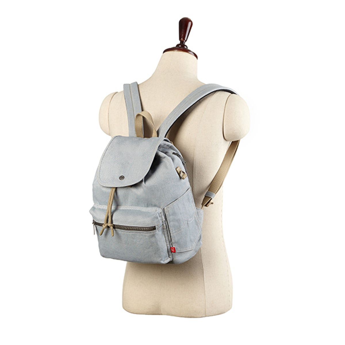 쌤소나이트 레드(SAMSONITE RED) ESHER 플랩 백팩 LIGHT DENIM UW9KA003