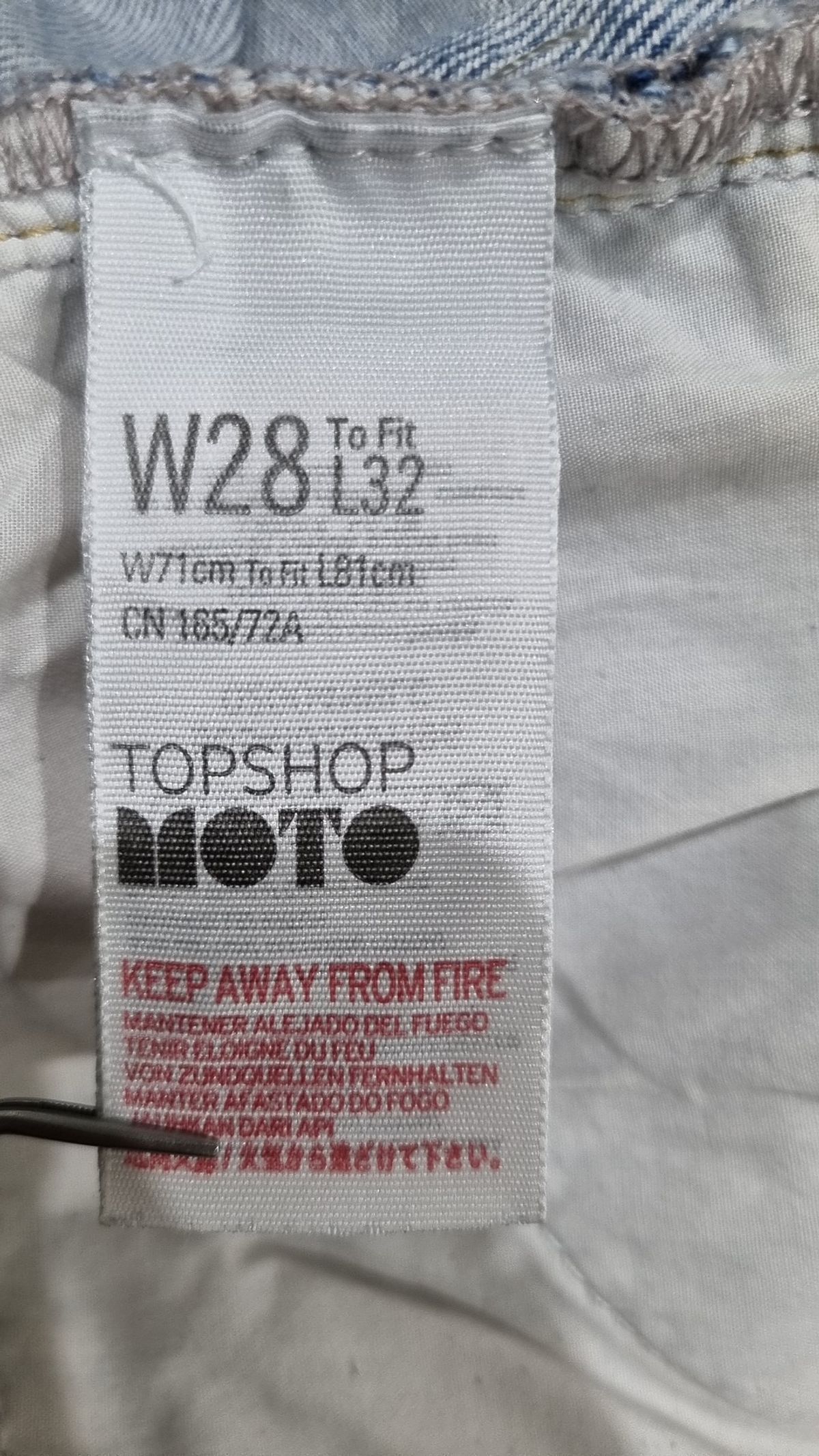 탑샾(TOPSHOP) 청/데님 팬츠 28