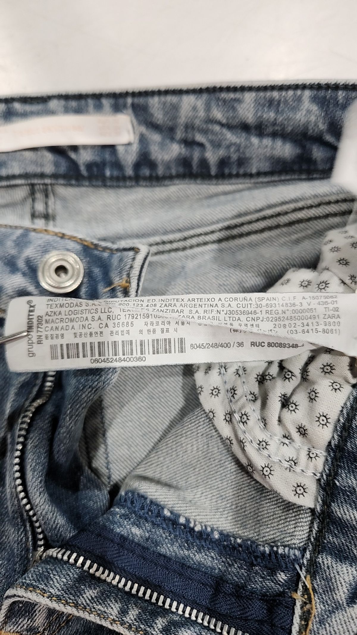 자라(ZARA) 청/데님 팬츠 36