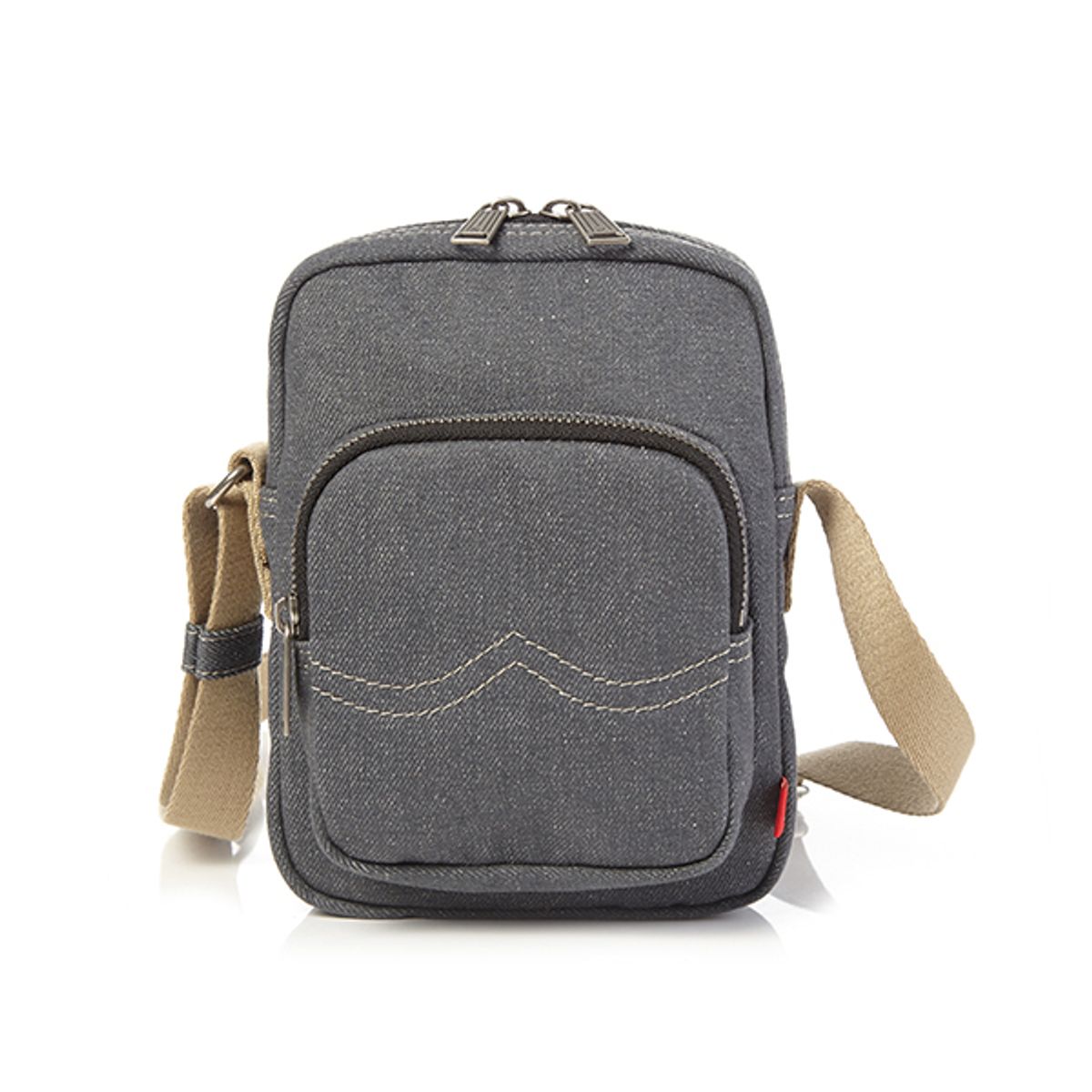 쌤소나이트 레드(SAMSONITE RED) ESHER 크로스백 D GREY DENIM UW9A1008