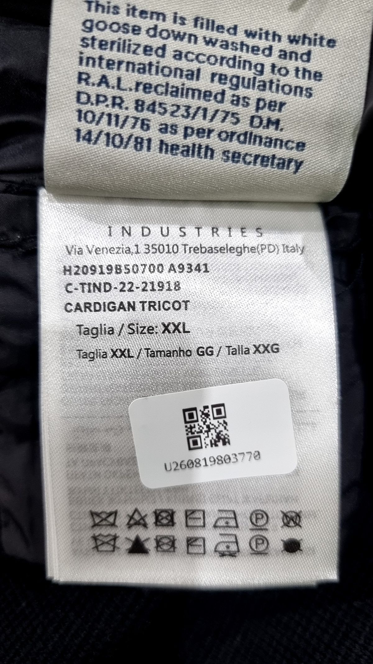 몽클레르(MONCLER) 숏 패딩/숏 헤비 아우터 XXL