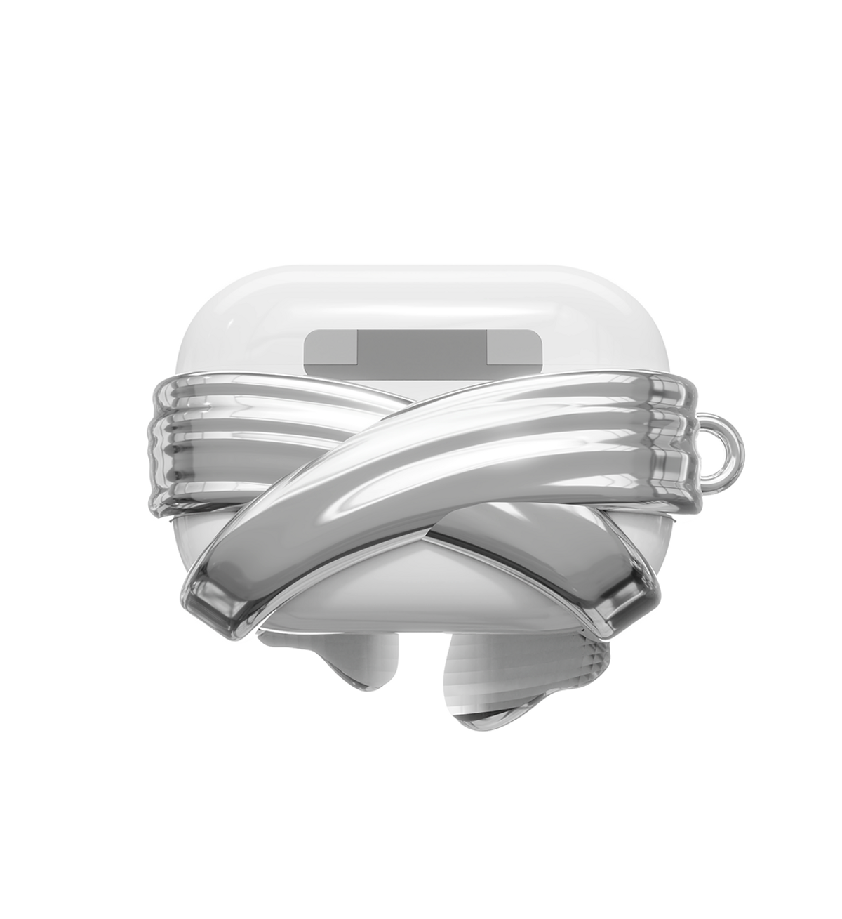 앤어애쉬(ANDAASH) Airpods BOW 01 SILVER