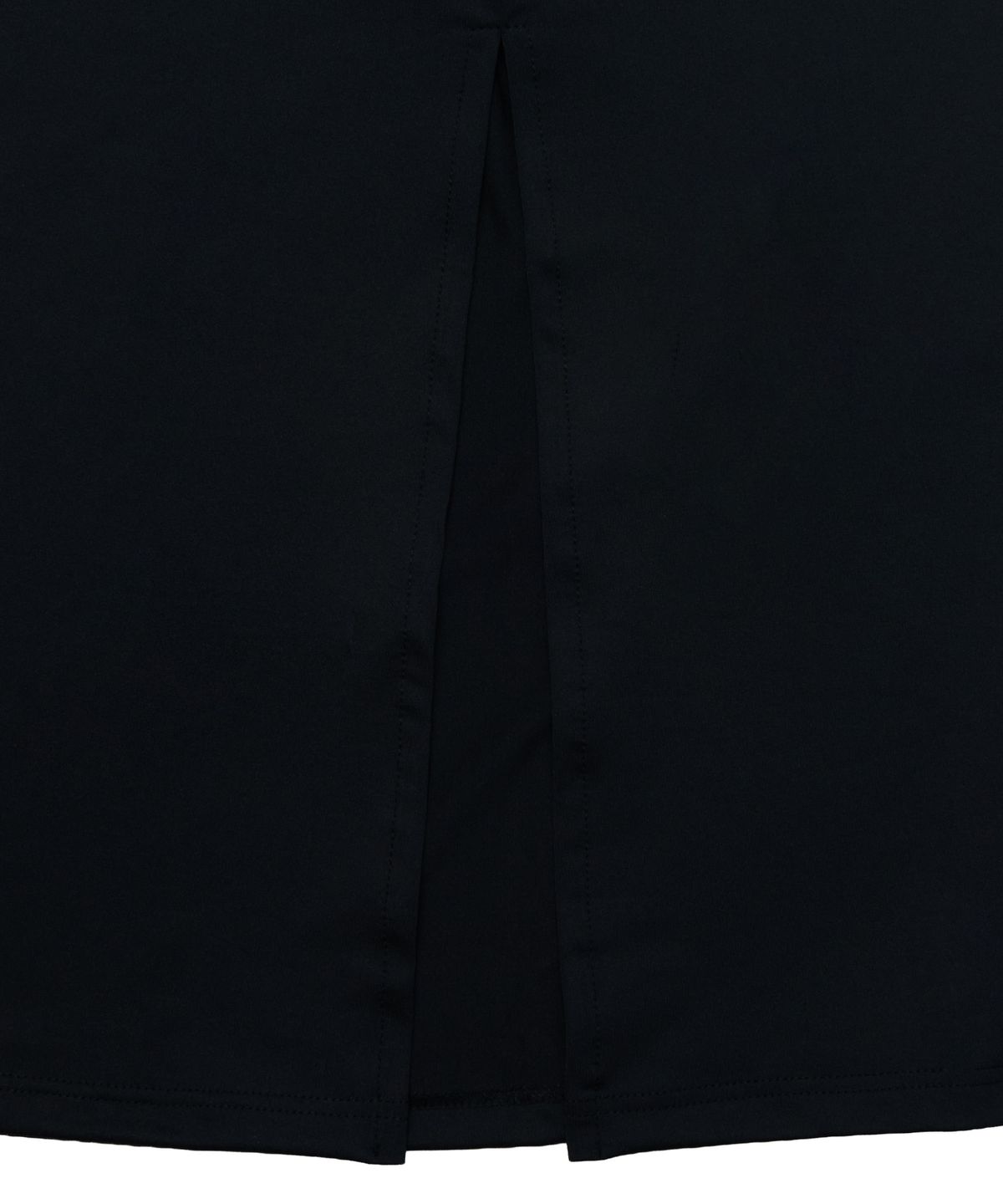 크루치(KRUCHI) CUT LONG SKIRT (BLACK) WOMENS