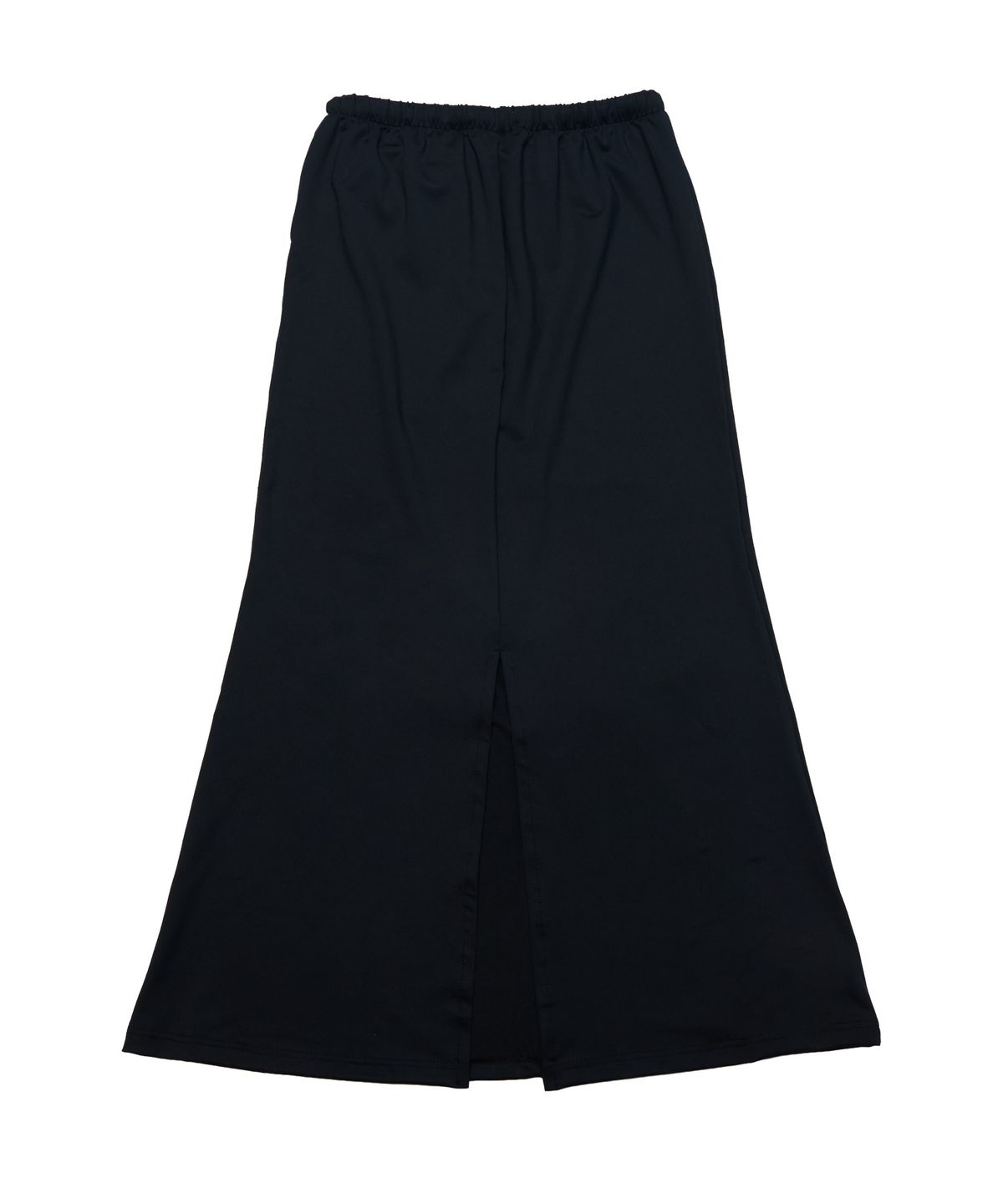 크루치(KRUCHI) CUT LONG SKIRT (BLACK) WOMENS