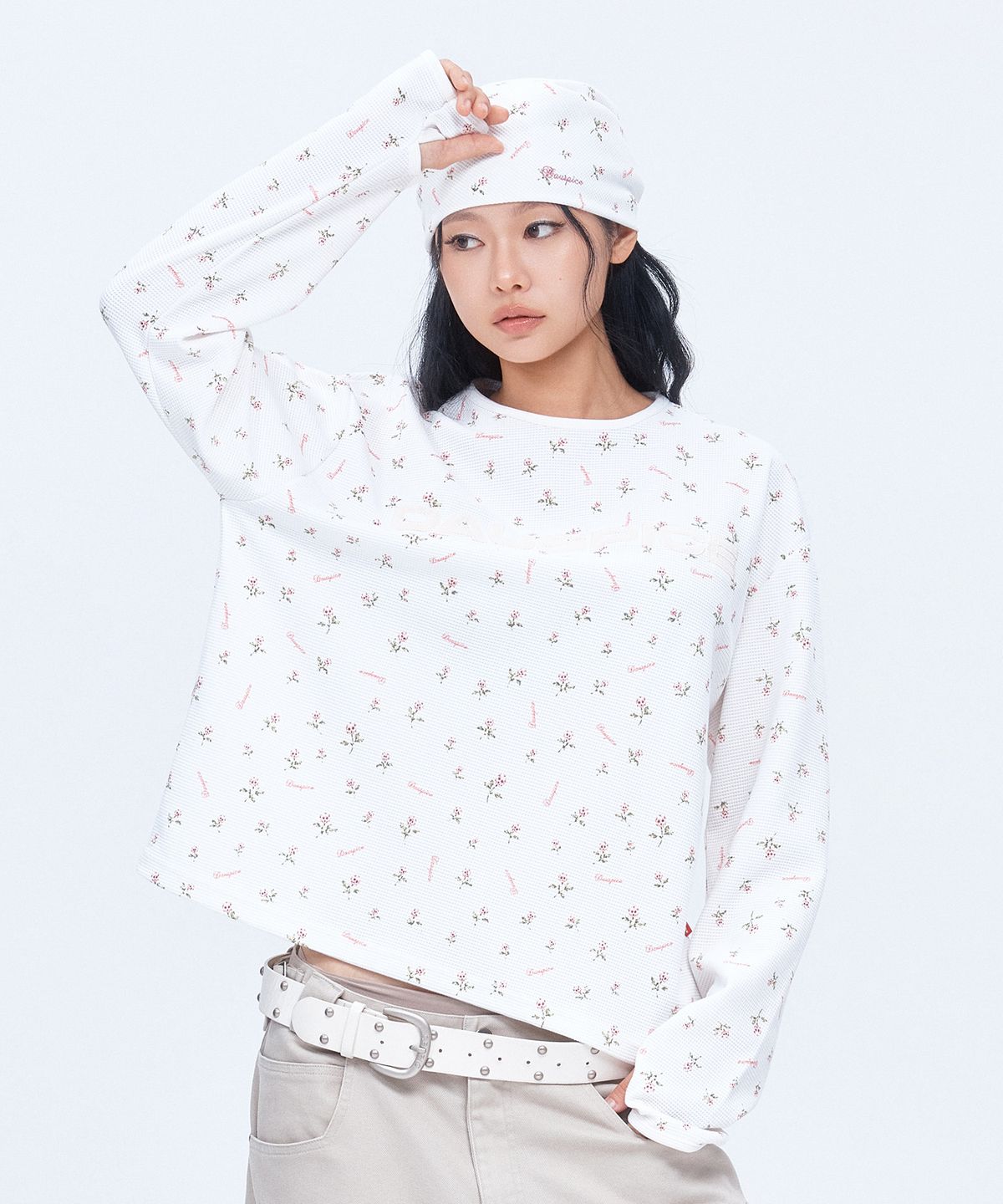디오스피스(DAUSPICE) (DUC) Waffle Bandana Flower