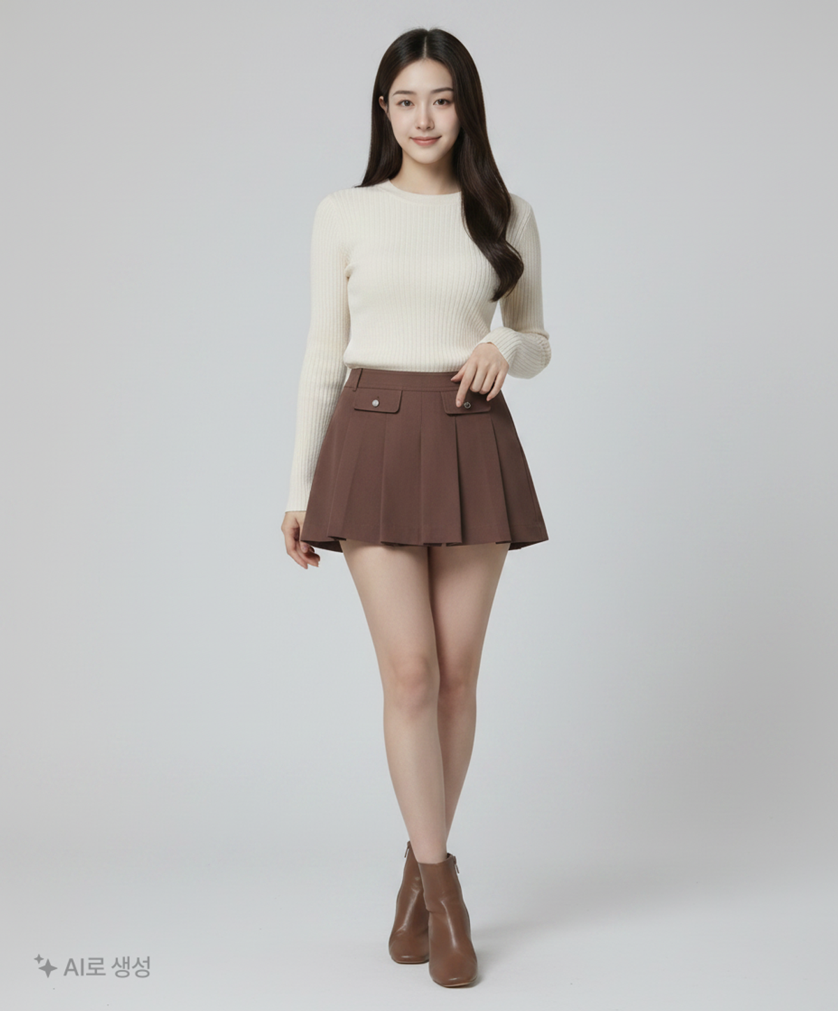 그로브(GROVE) HARDY SKIRT (BURGUNDY) S
