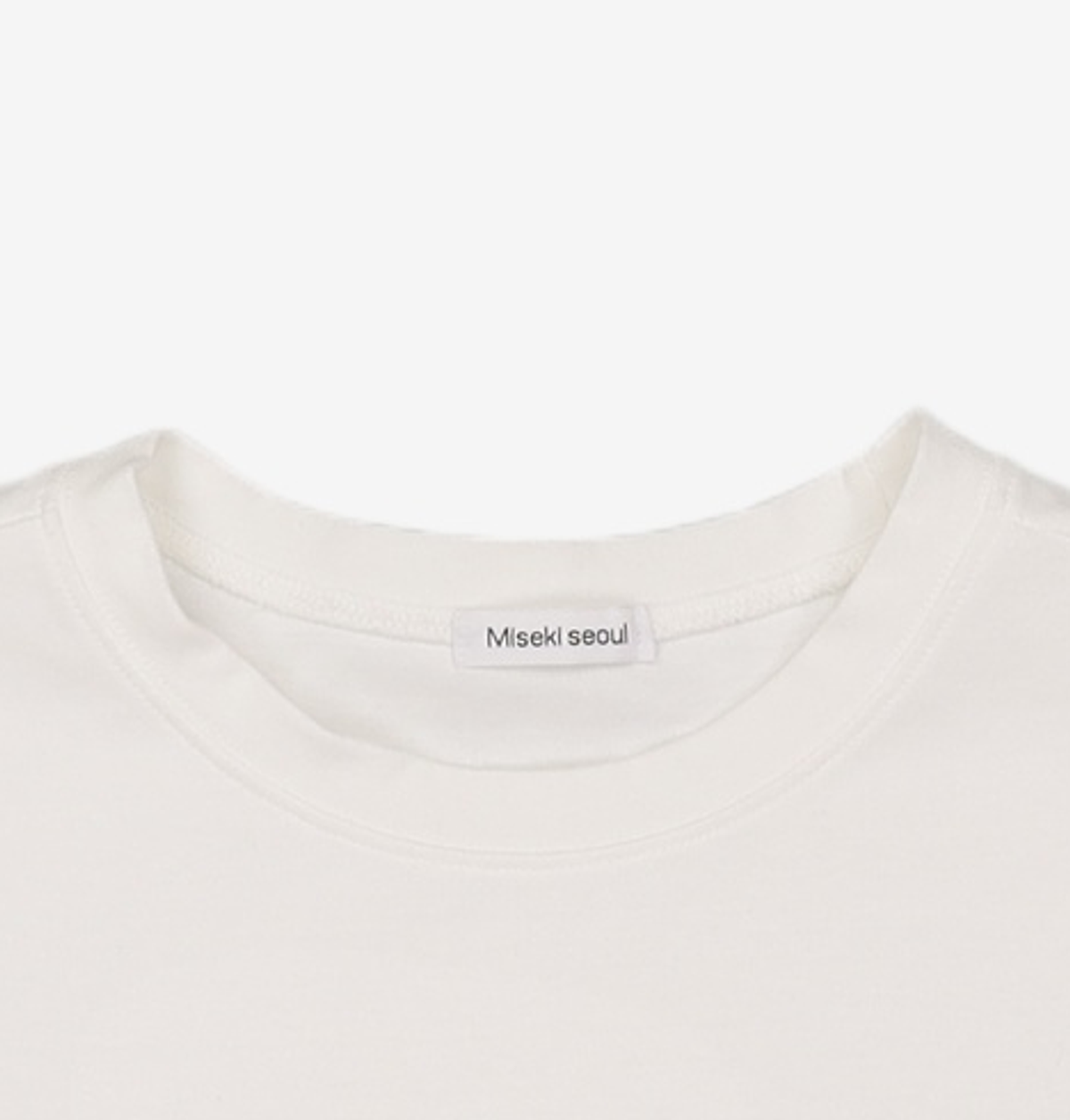 미세키서울(MISEKI SEOUL) Misekiseoul short sleeves CHARCOAL OS
