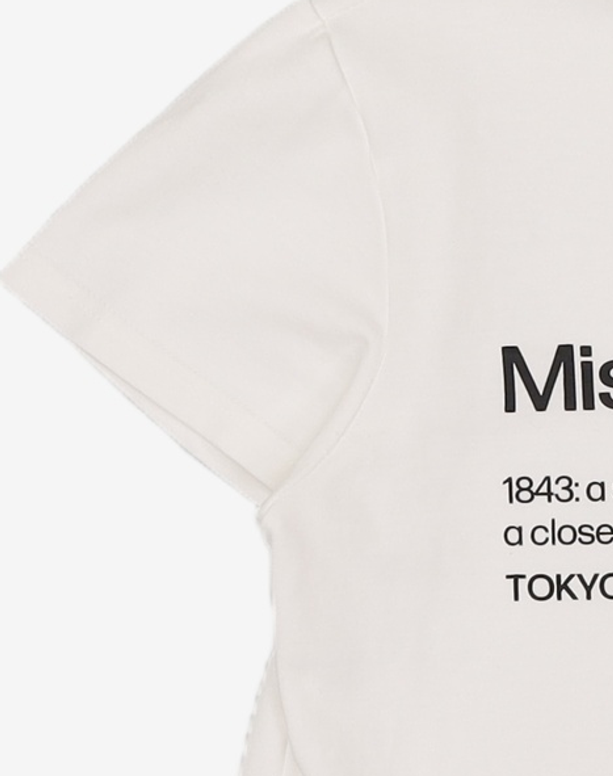 미세키서울(MISEKI SEOUL) Misekiseoul short sleeves CHARCOAL OS