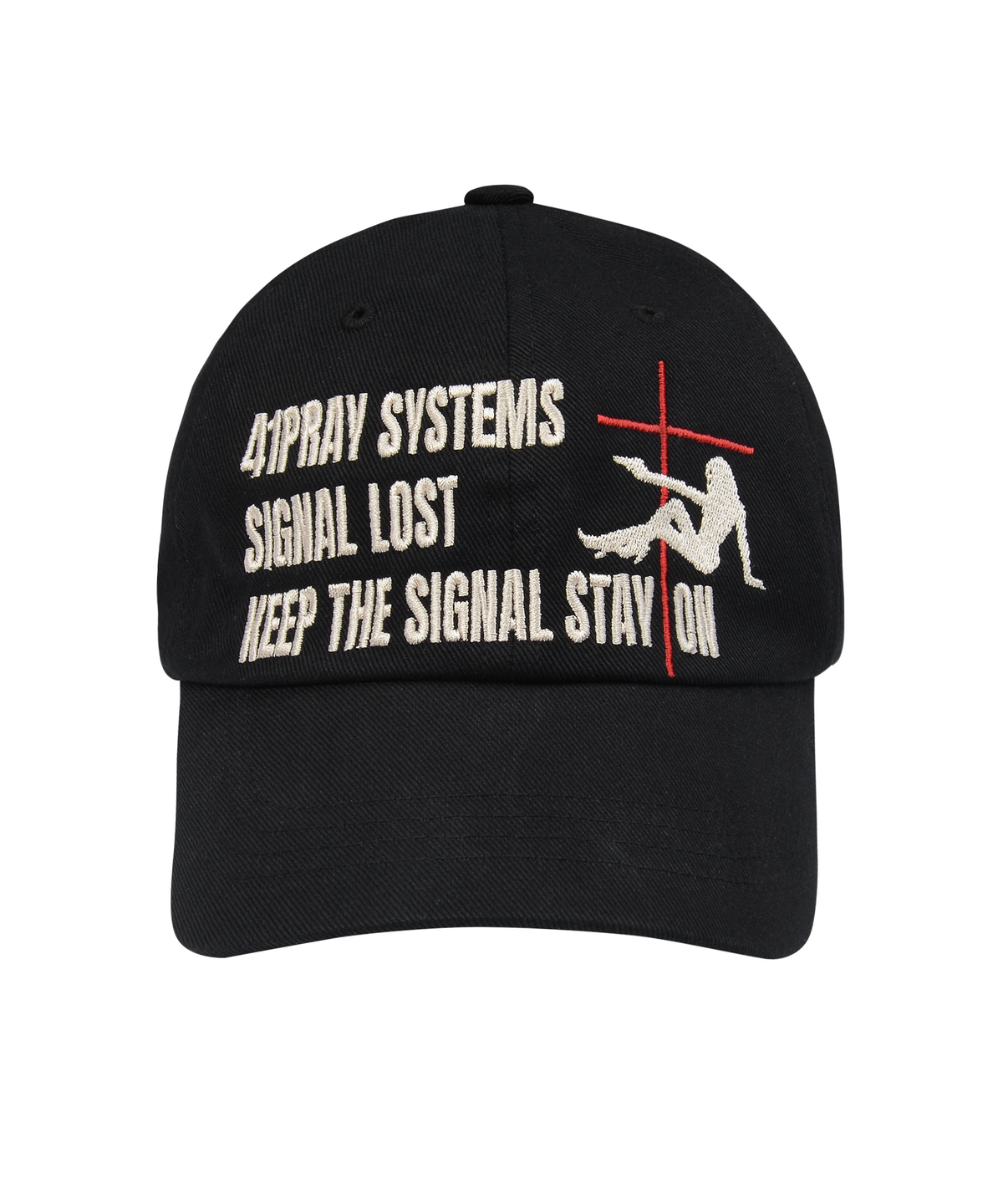 사일프레이(41PRAY) 41Pray System Graphic Cap / Black