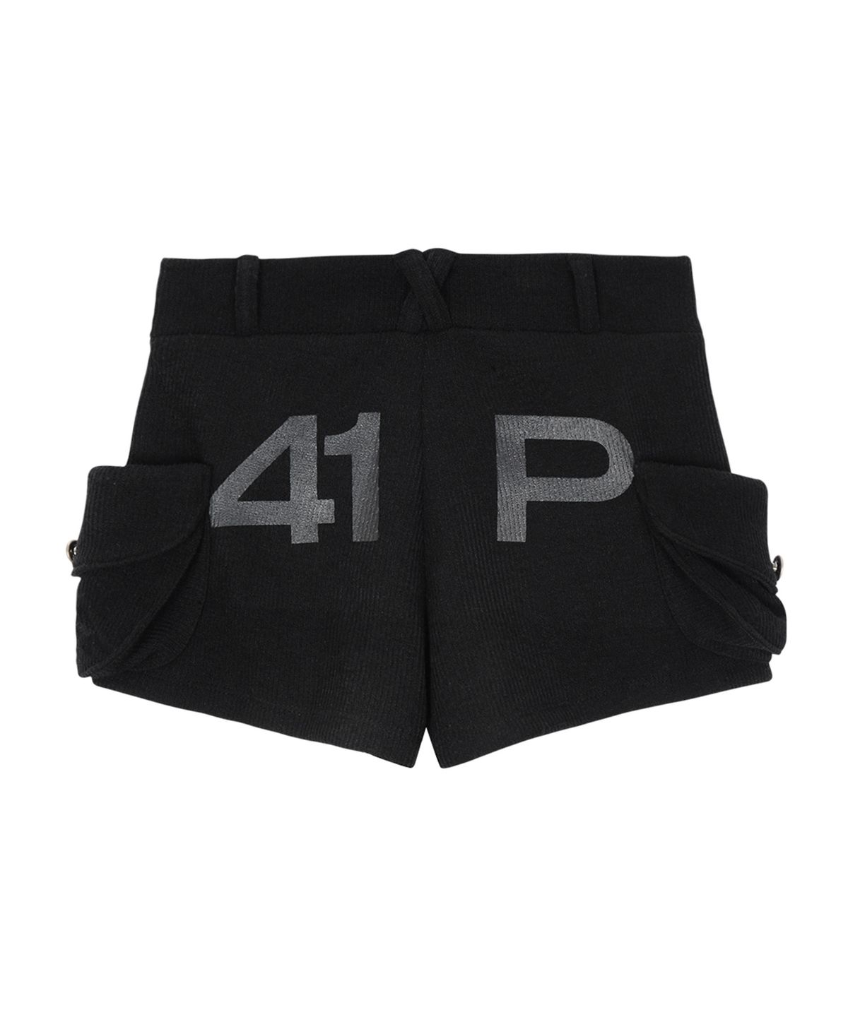 사일프레이(41PRAY) 41 Graphic Pocket Shorts / Black