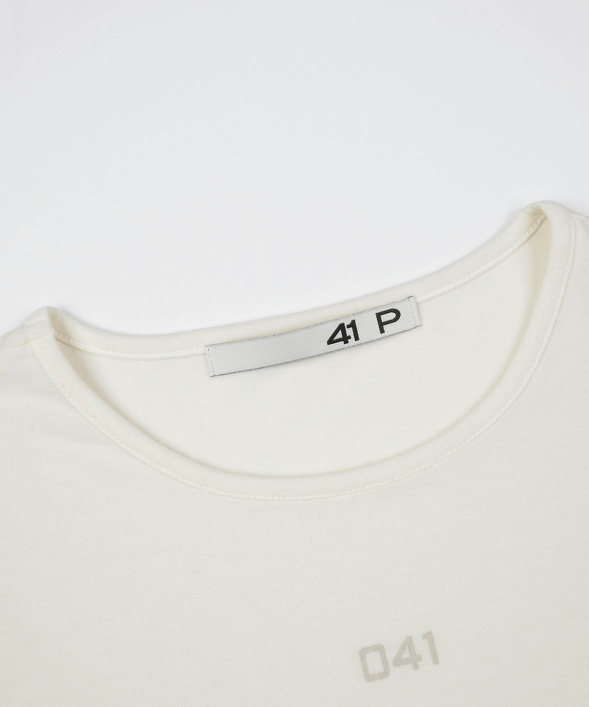 사일프레이(41PRAY) Button Cutout Sleeve Top / Ivory