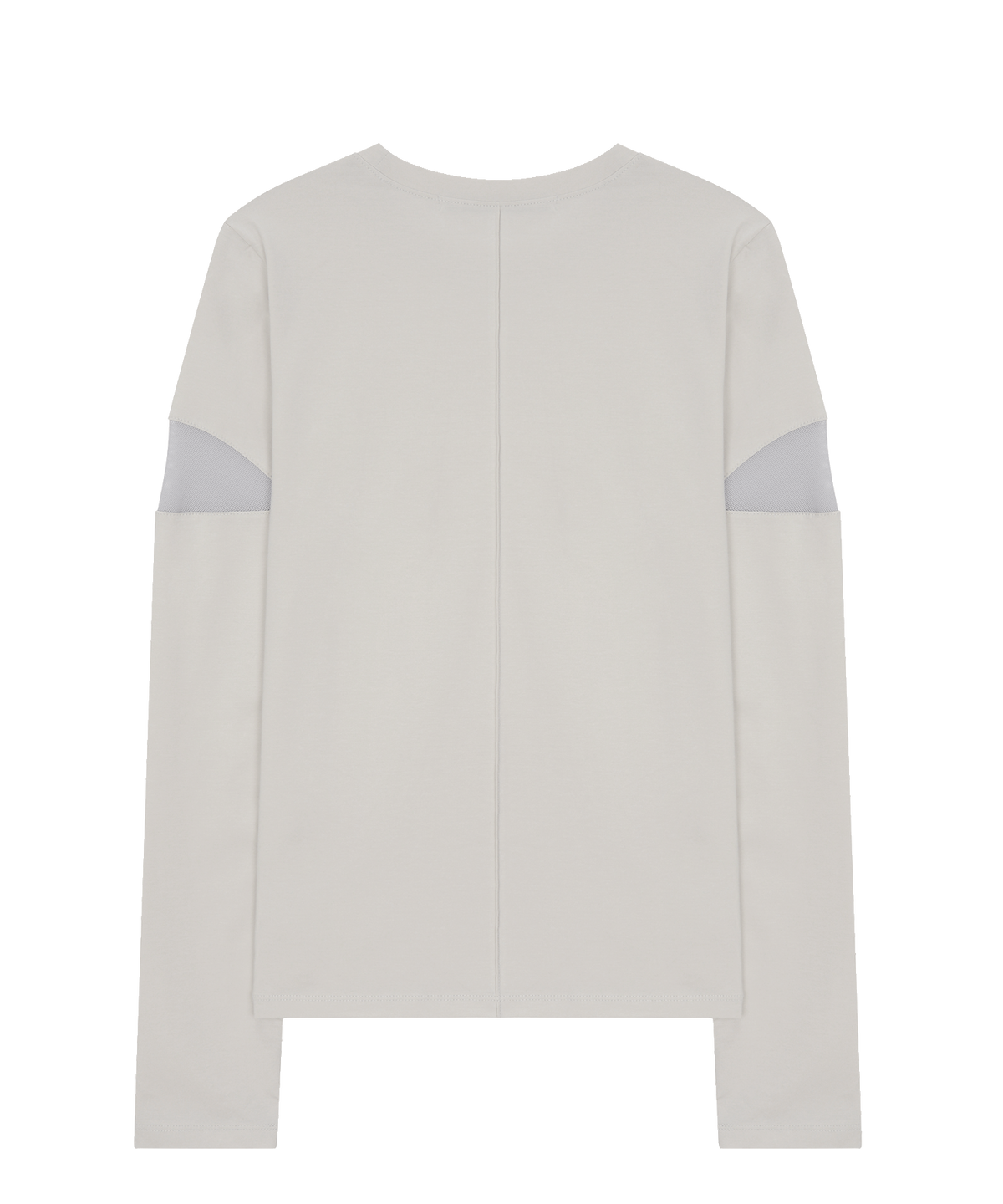 사일프레이(41PRAY) Pintuck Mesh Tee / Light Grey