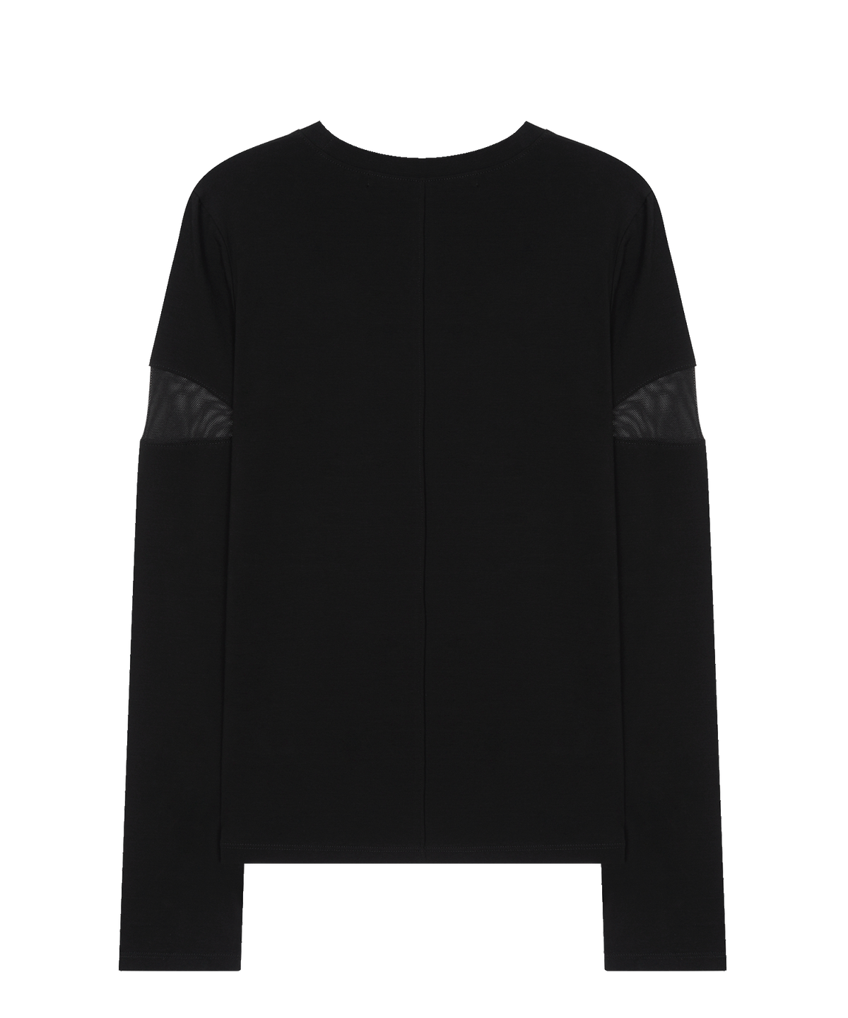 사일프레이(41PRAY) Pintuck Mesh Tee / Black