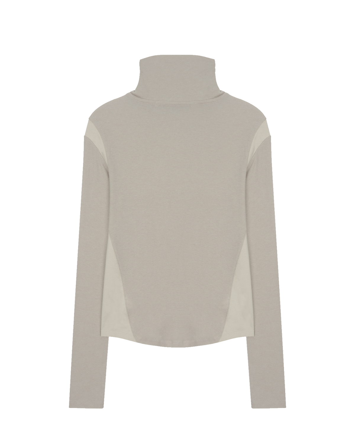 사일프레이(41PRAY) High Neck Panel Cardigan / Beige