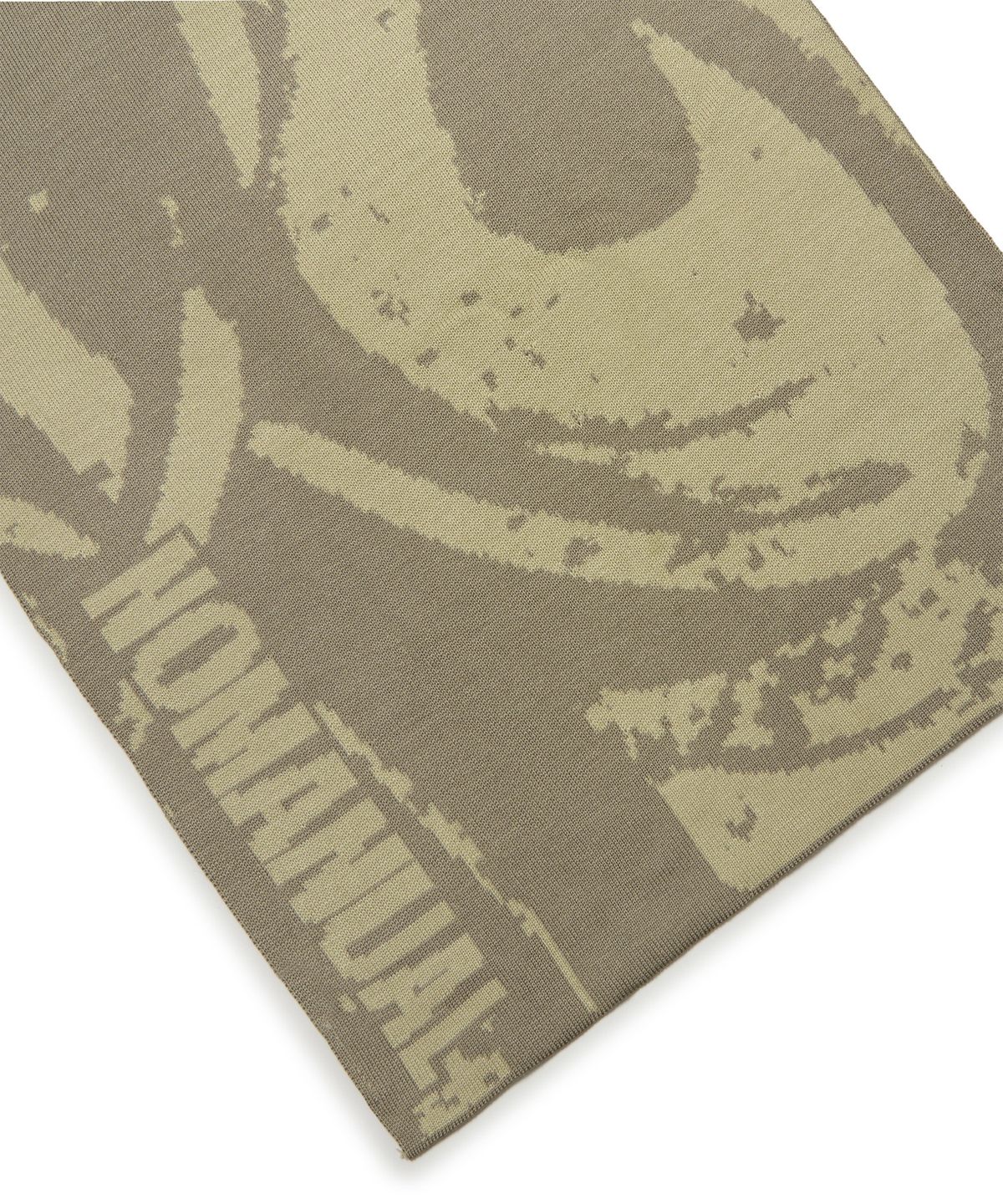노매뉴얼(NOMANUAL) S.T JACQUARD MUFFLER - KHAKI