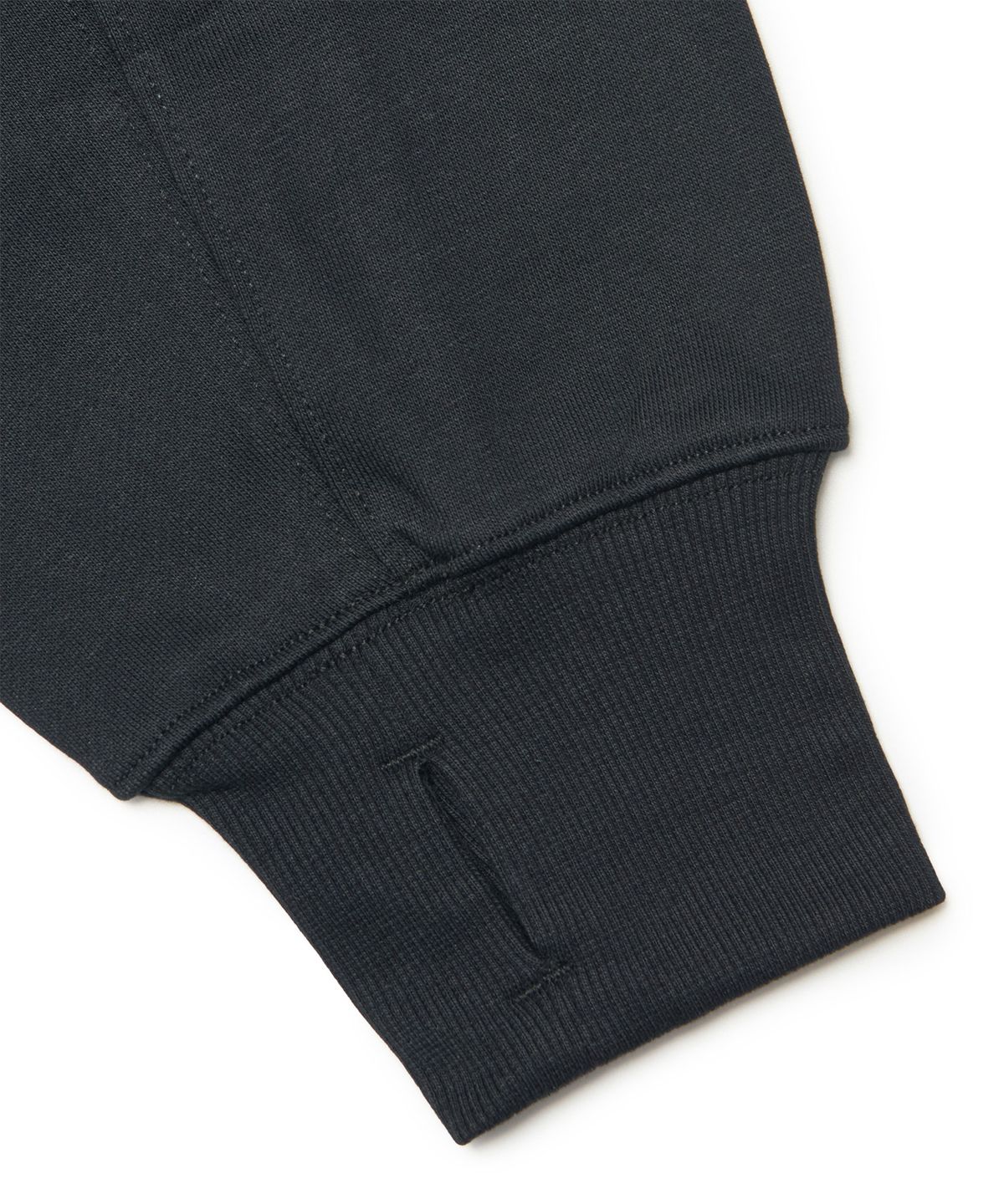 노매뉴얼(NOMANUAL) G.T HOODED ZIP-UP - BLACK