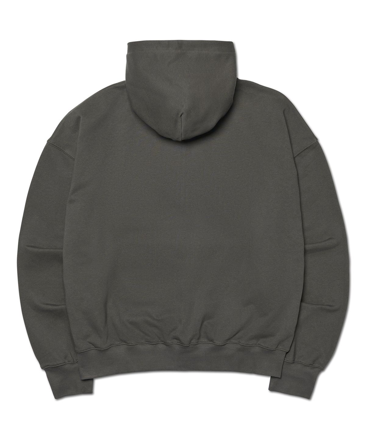노매뉴얼(NOMANUAL) G.T HOODED ZIP-UP - CHARCOAL