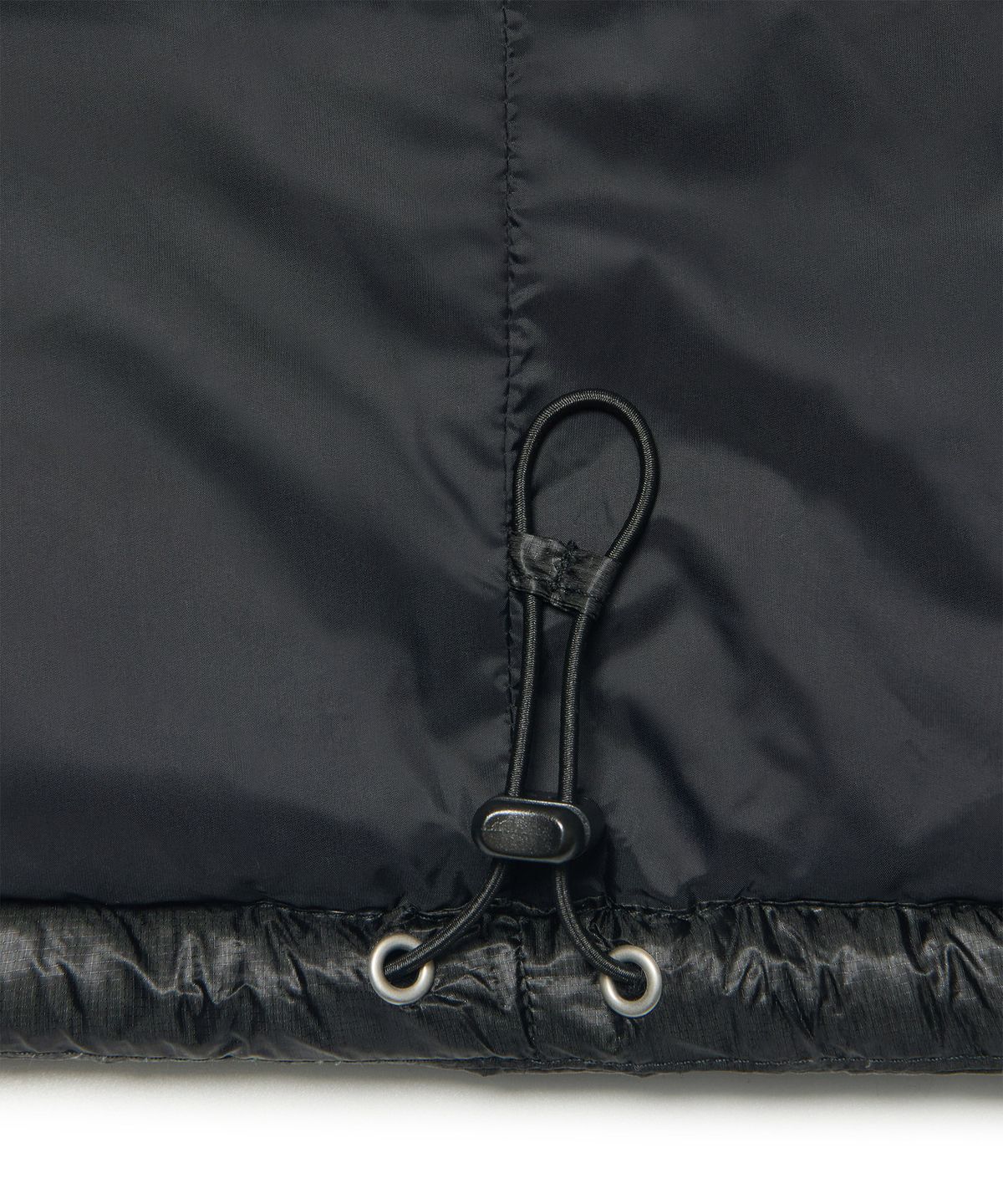 노매뉴얼(NOMANUAL) DUO LINE SHEER DUCK DOWN - BLACK