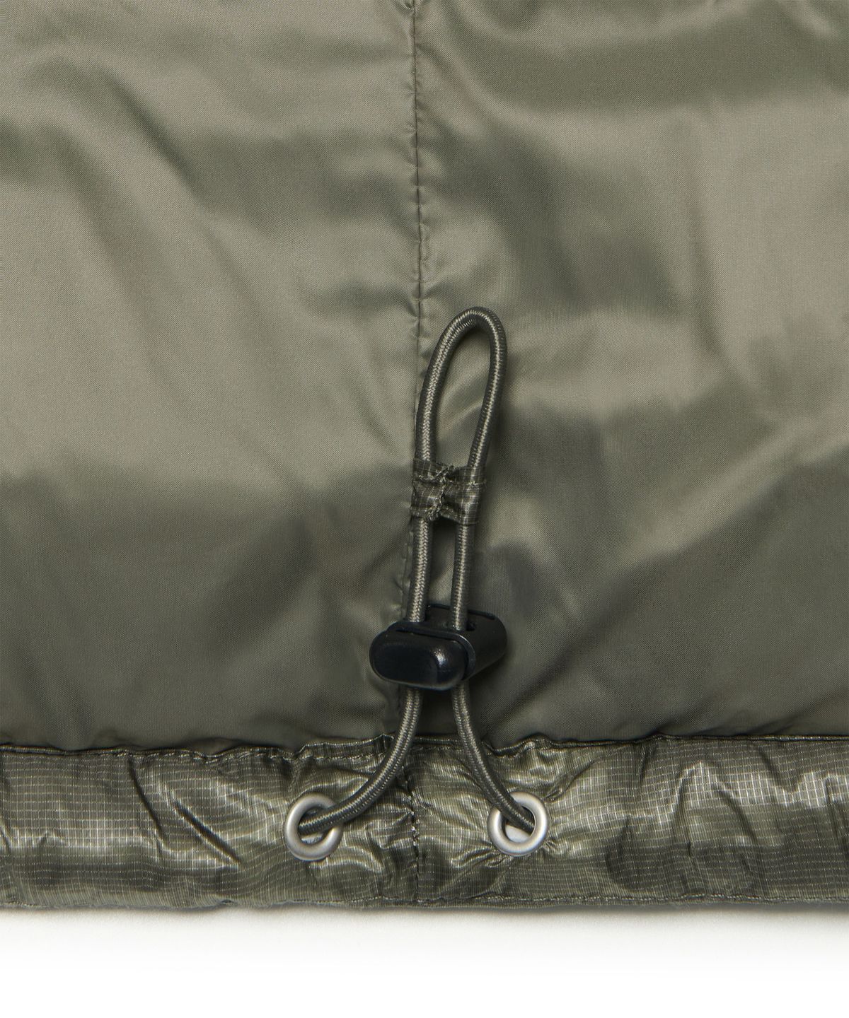 노매뉴얼(NOMANUAL) DUO LINE SHEER DUCK DOWN - OLIVE