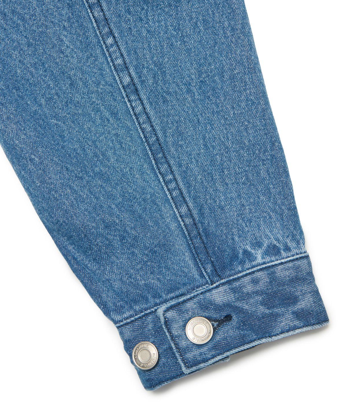 노매뉴얼(NOMANUAL) DENIM TRUCKER ZIP JACKET - WASHED BLUE