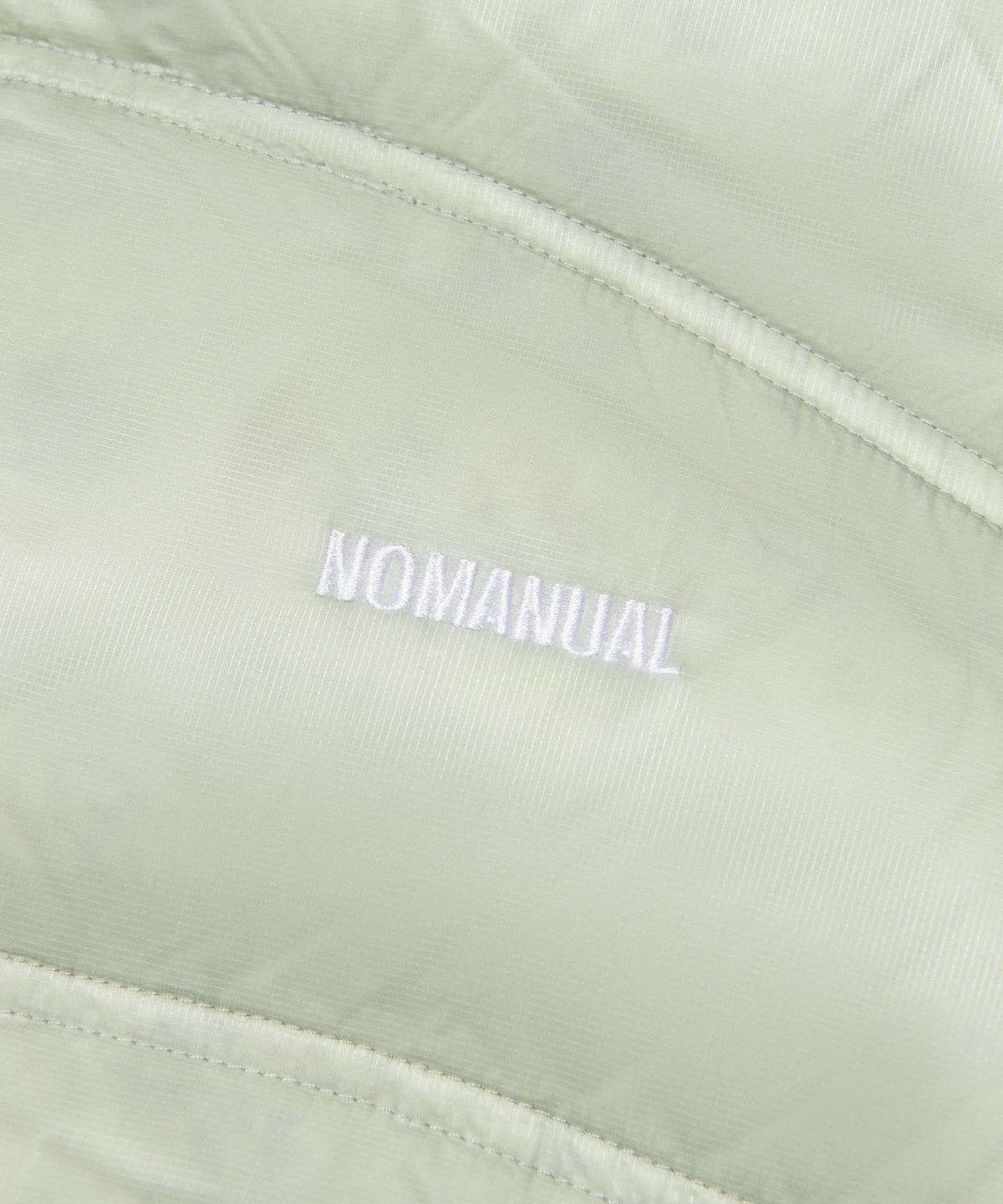 노매뉴얼(NOMANUAL) DUO LINE SHEER DUCK DOWN - GRAY