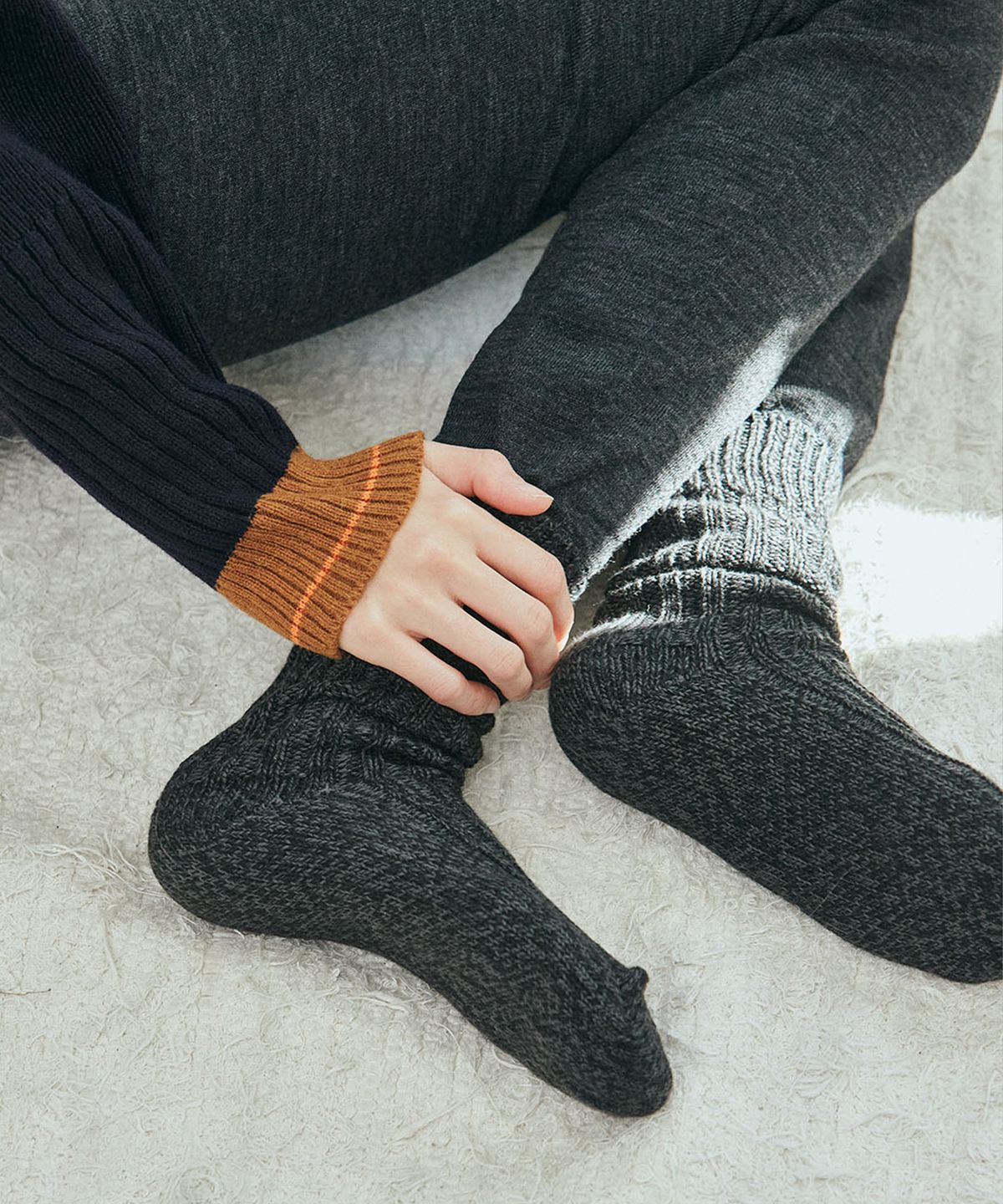 삭스타즈(SOCKSTAZ) STW208 헤비듀티 로우 게이지 삭스 (4 Colors)