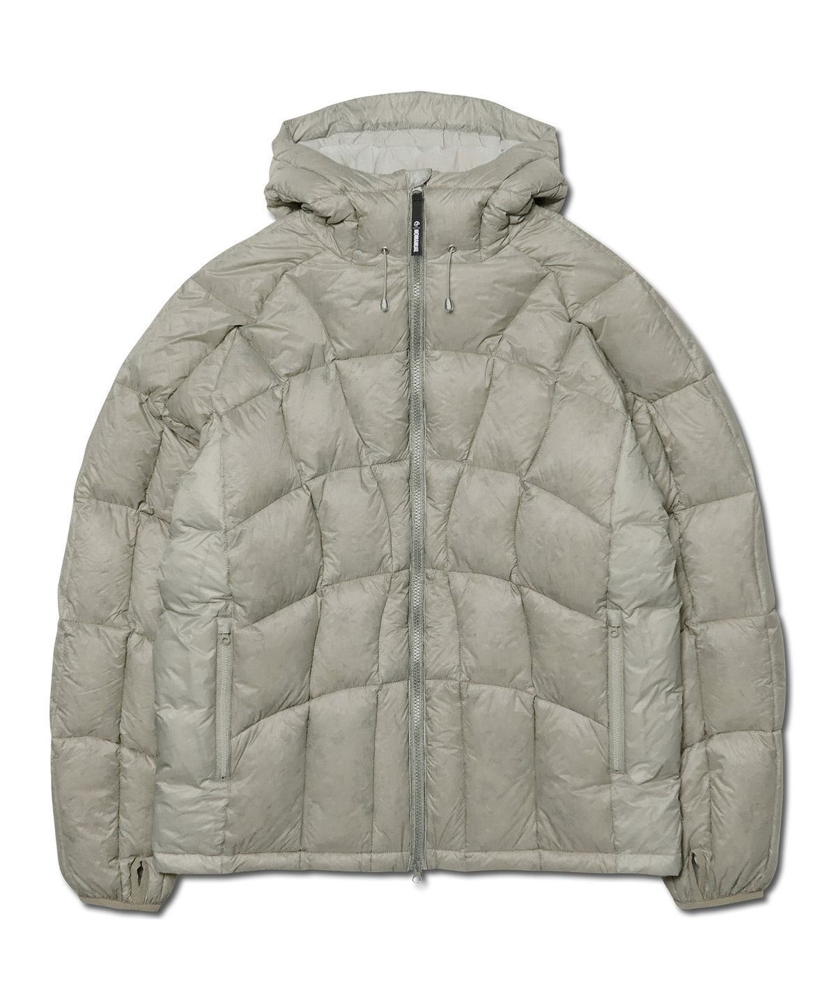 노매뉴얼(NOMANUAL) TABULA SHEER DUCK DOWN - CHARCOAL